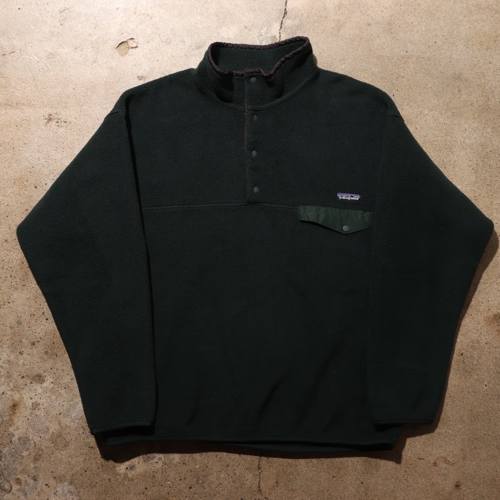 美品 XL 99年 ハンターグリーン シンチラ スナップt Patagonia