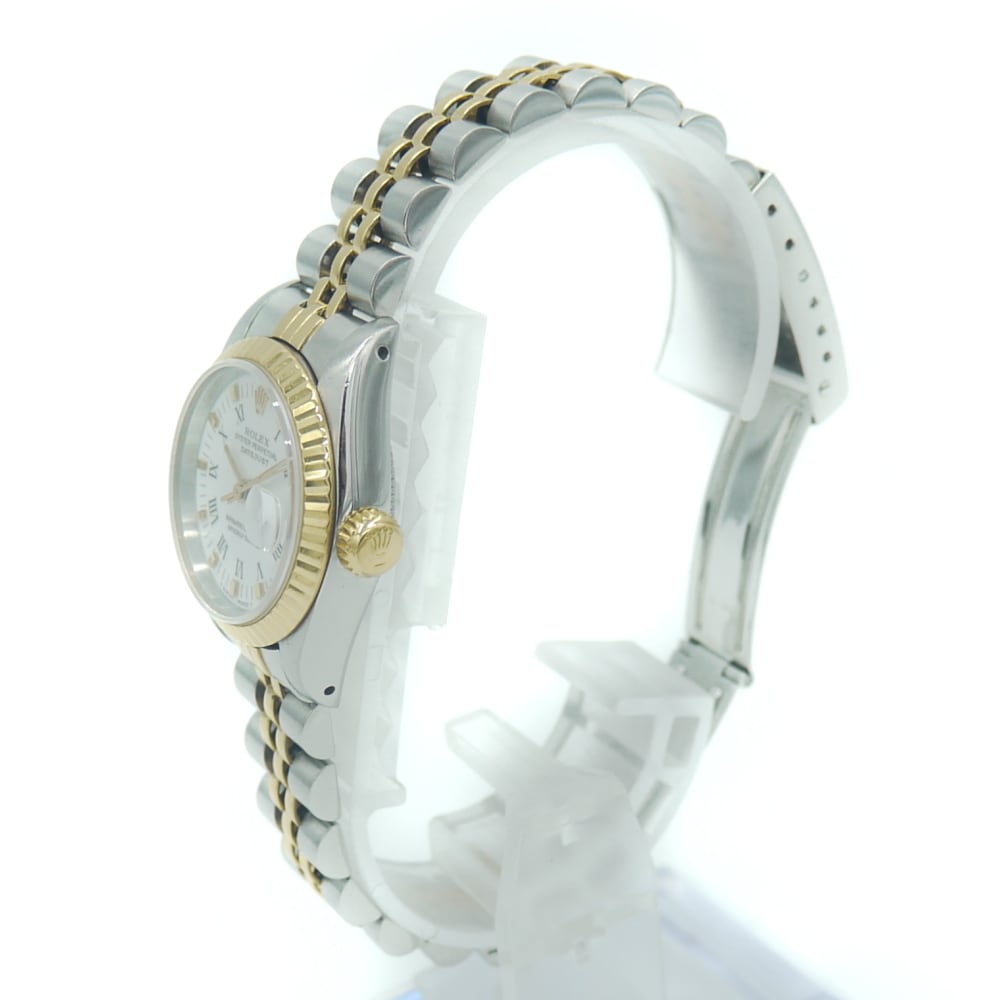 ROLEX ロレックス デイトジャスト 69173 T番 自動巻き ローマ数字 白