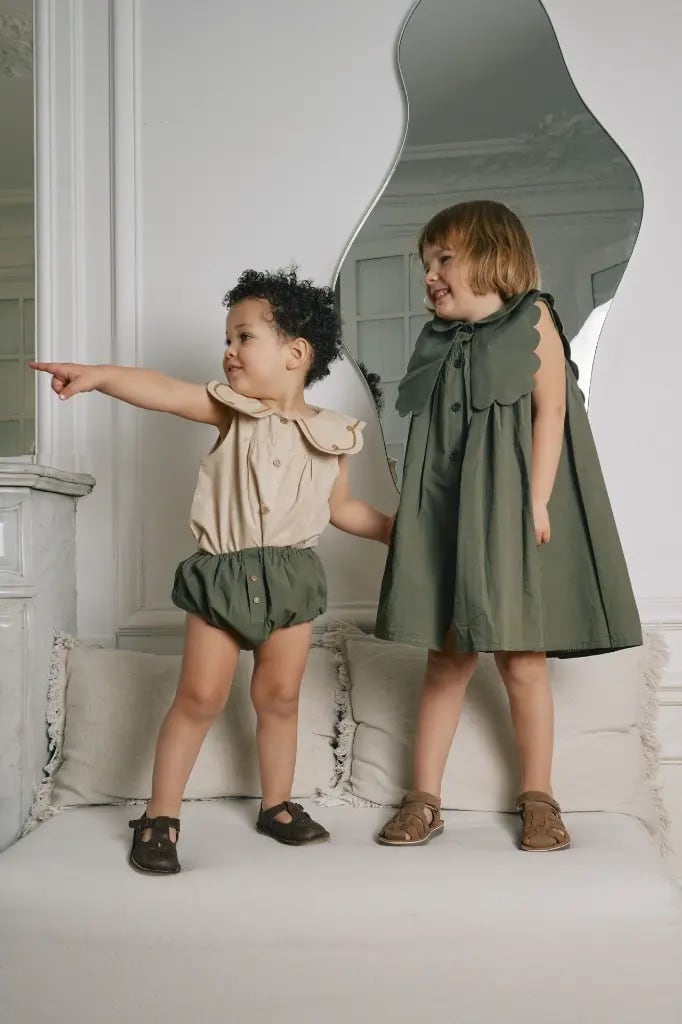 Maison Marelle / Blouse BAUME - beige | monchou (モンシュー) baby