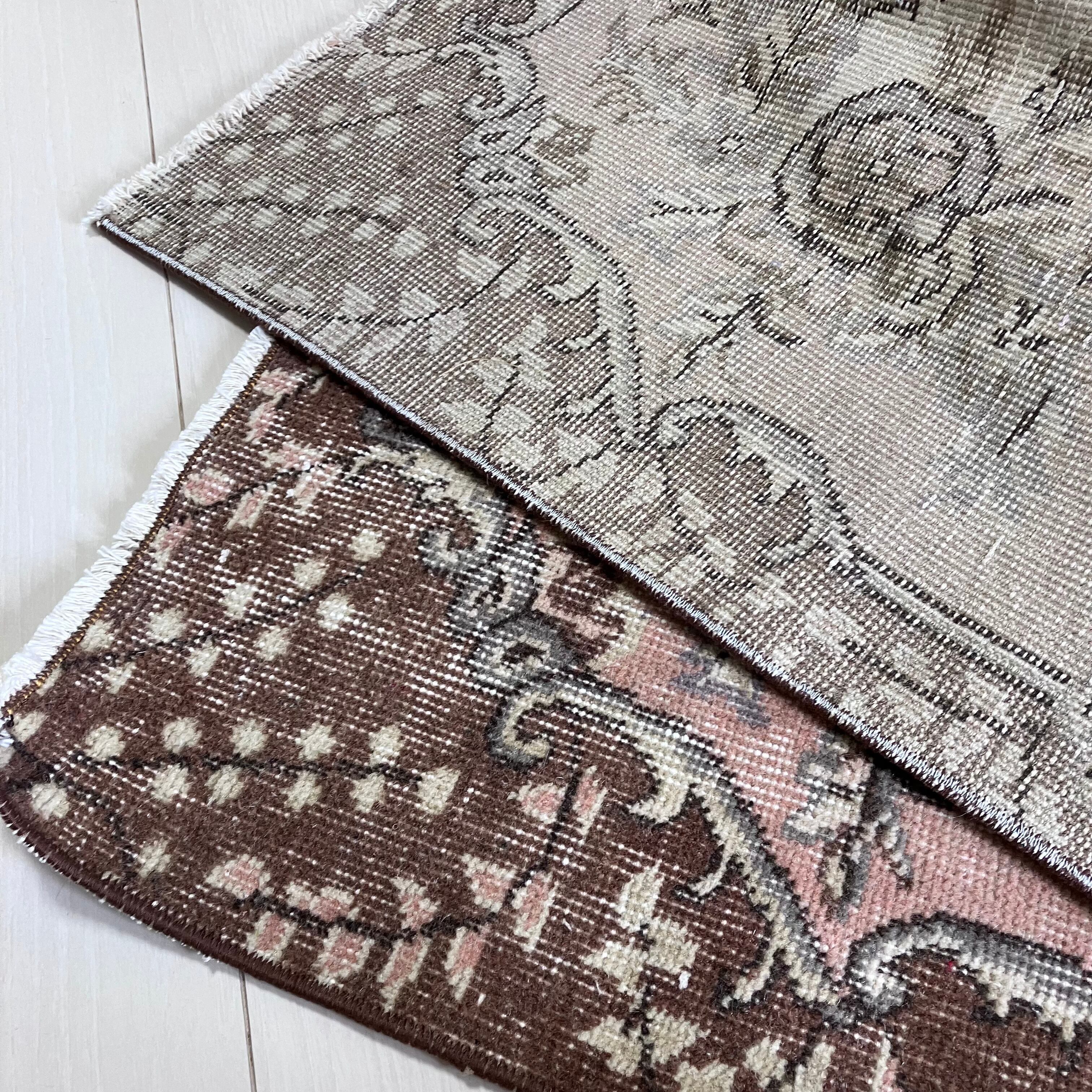 トルコヴィンテージラグ トルコラグ イスパルタラグ ブラウンラグ | Pay ID