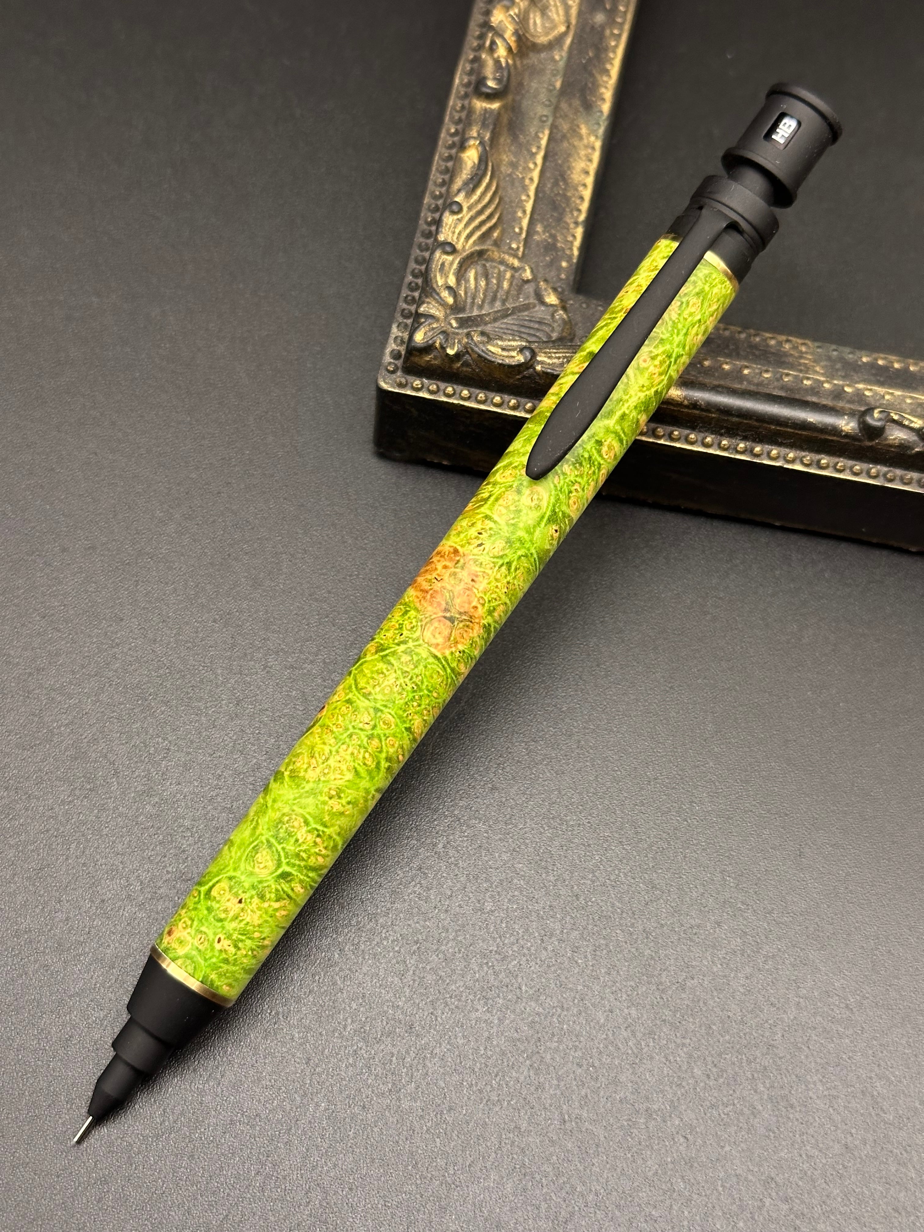 No.14ハンドメイド製図用シャープペンMDS1カーボンファイバー No.14