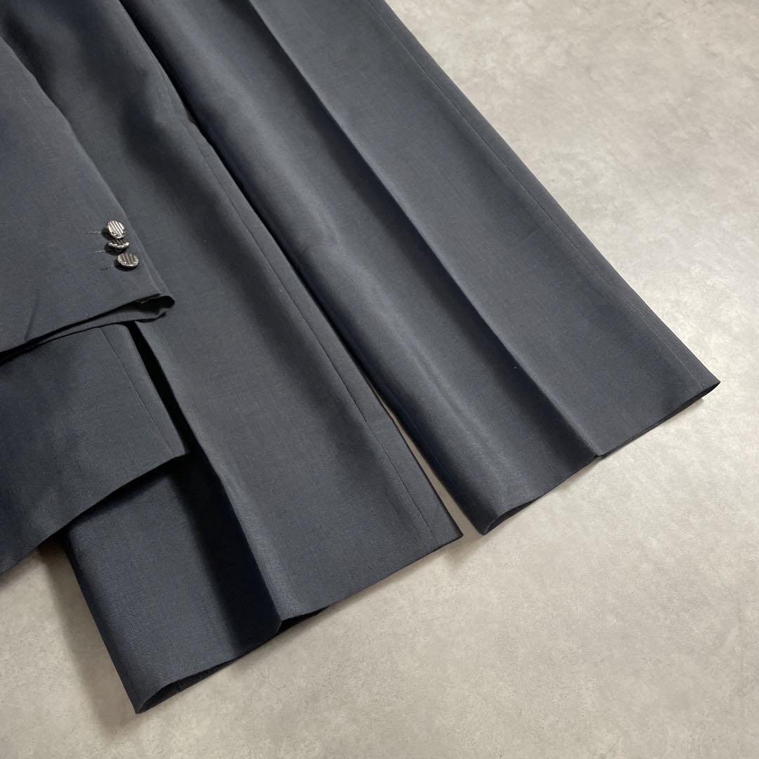 90s ヴィンテージ スーツ ダブル セットアップ ピンズvol.84 グレー