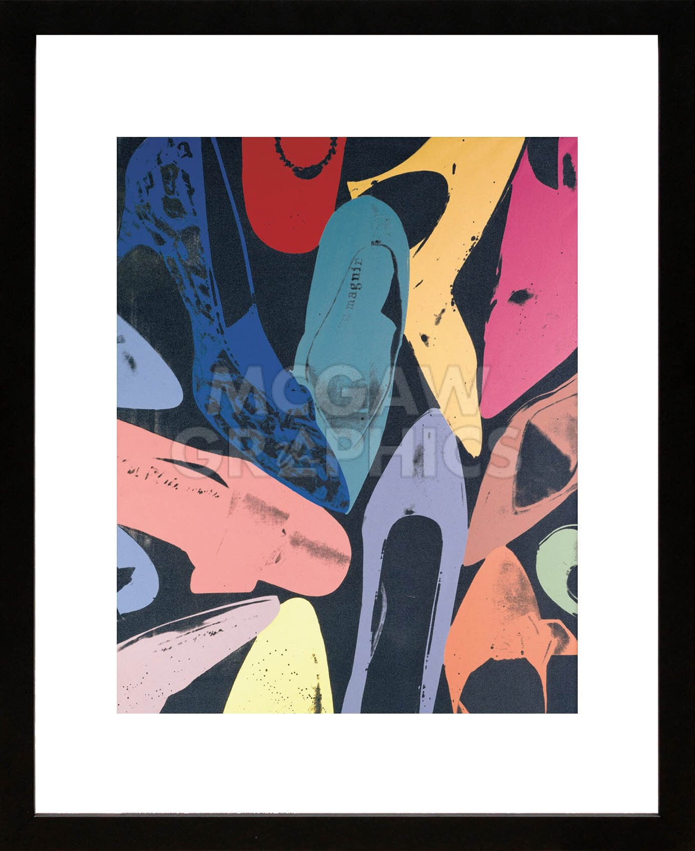 アンディ ウォーホル「ダイヤモンド ダスト シューズ(ライラック