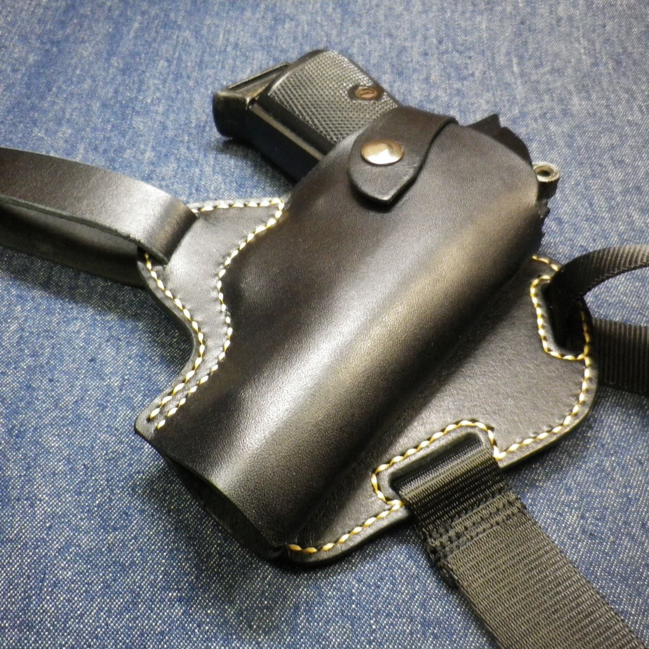 本革製ワルサーPPK/s用ショルダーホルスター | JTGS（ガンホルスターの