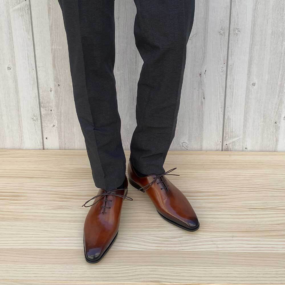 MON MODEL（モンモデル）本革 ホールカット（ワンピース）ビジネス