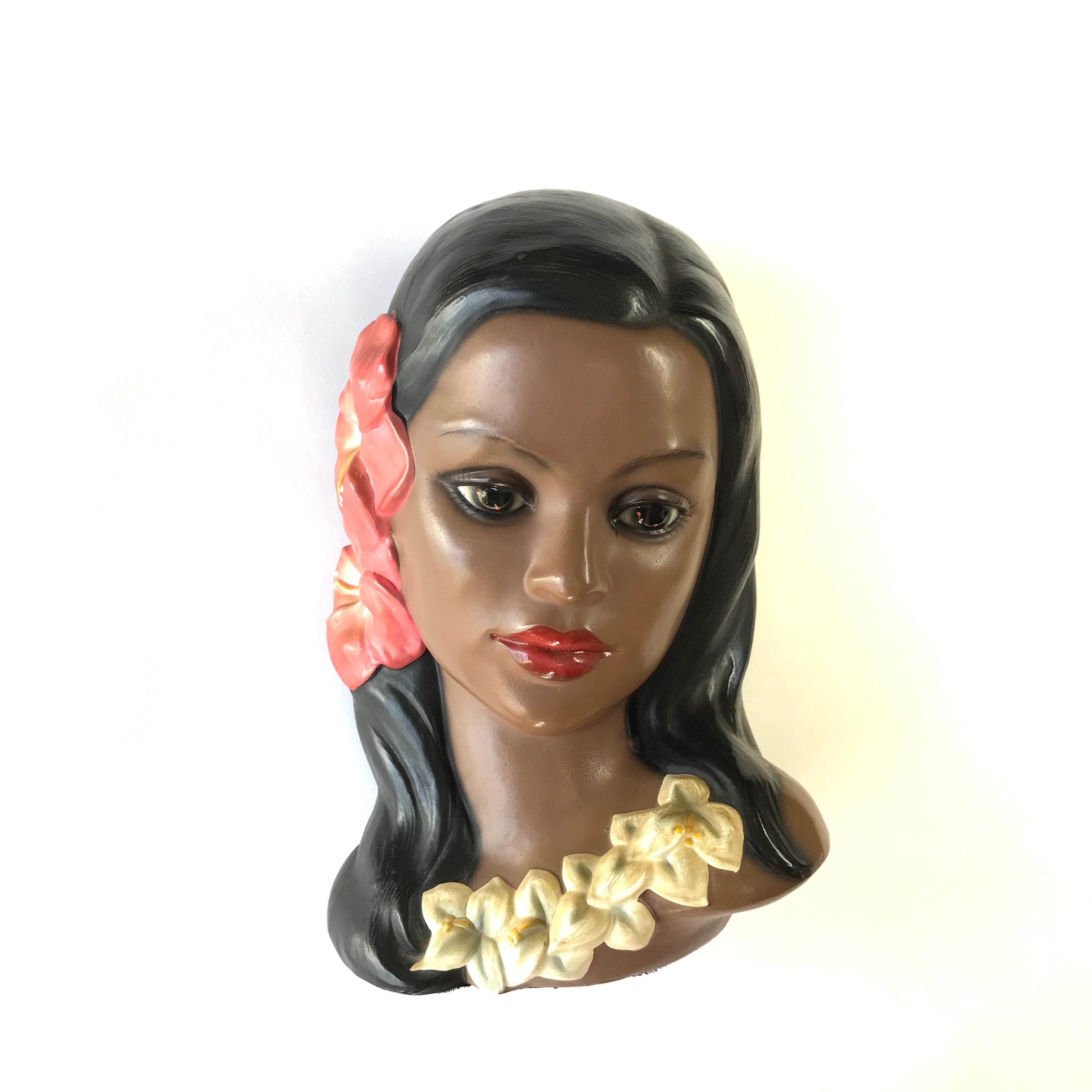 50's Lego Hula Girl Bust / フラヘッド | mountain okinawa online store