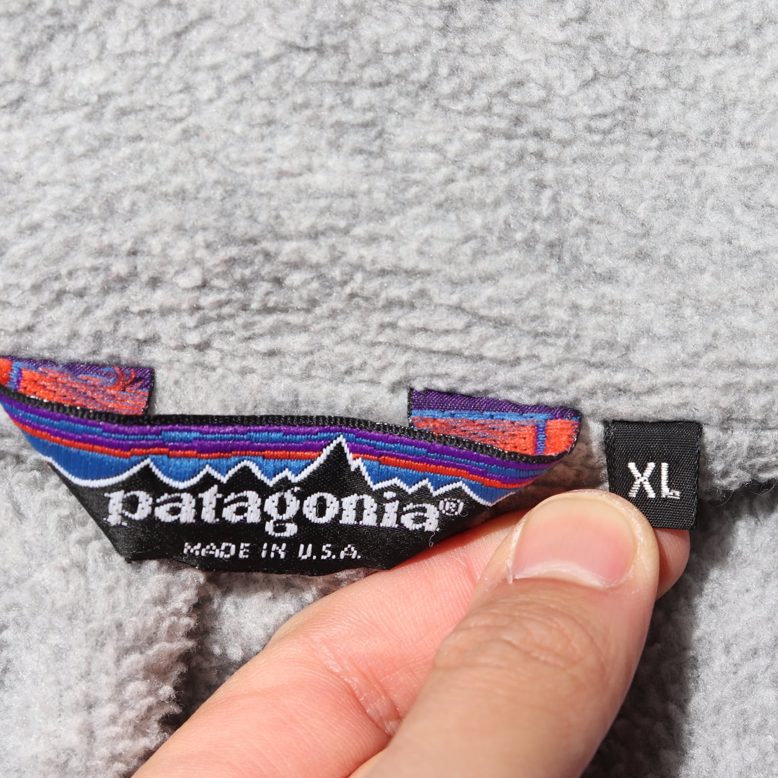 Mint XL 80s 三角タグ USA Shelled Synchilla Jacket Patagonia