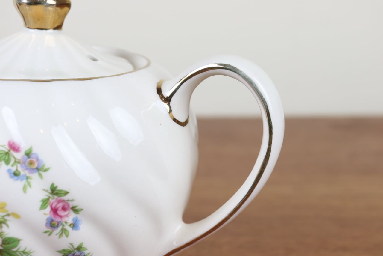 サドラー ティーポット コーヒーポット 花柄 SADLER アンティーク