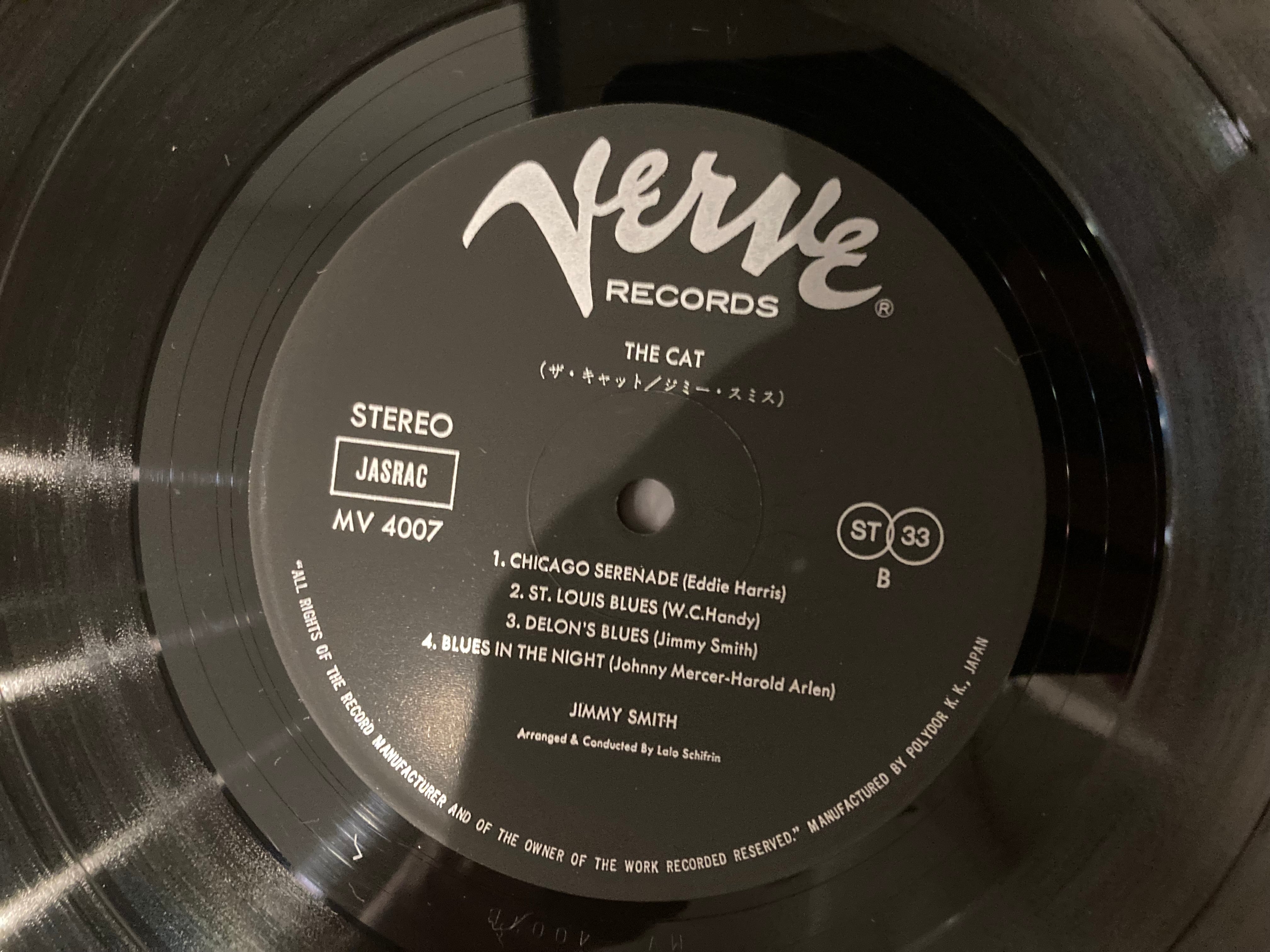 JIMMY SMITH / THE CAT | sixteen records (シックスティーンレコード)