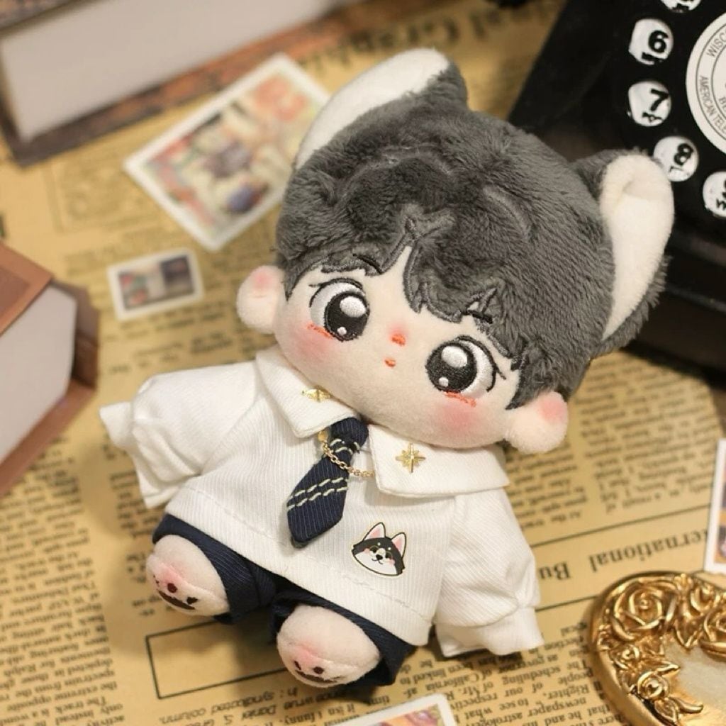 10CM 本体 スケルトン 骨 耳 ぬいぐるみ 無属性-W056 | レモンぬい服