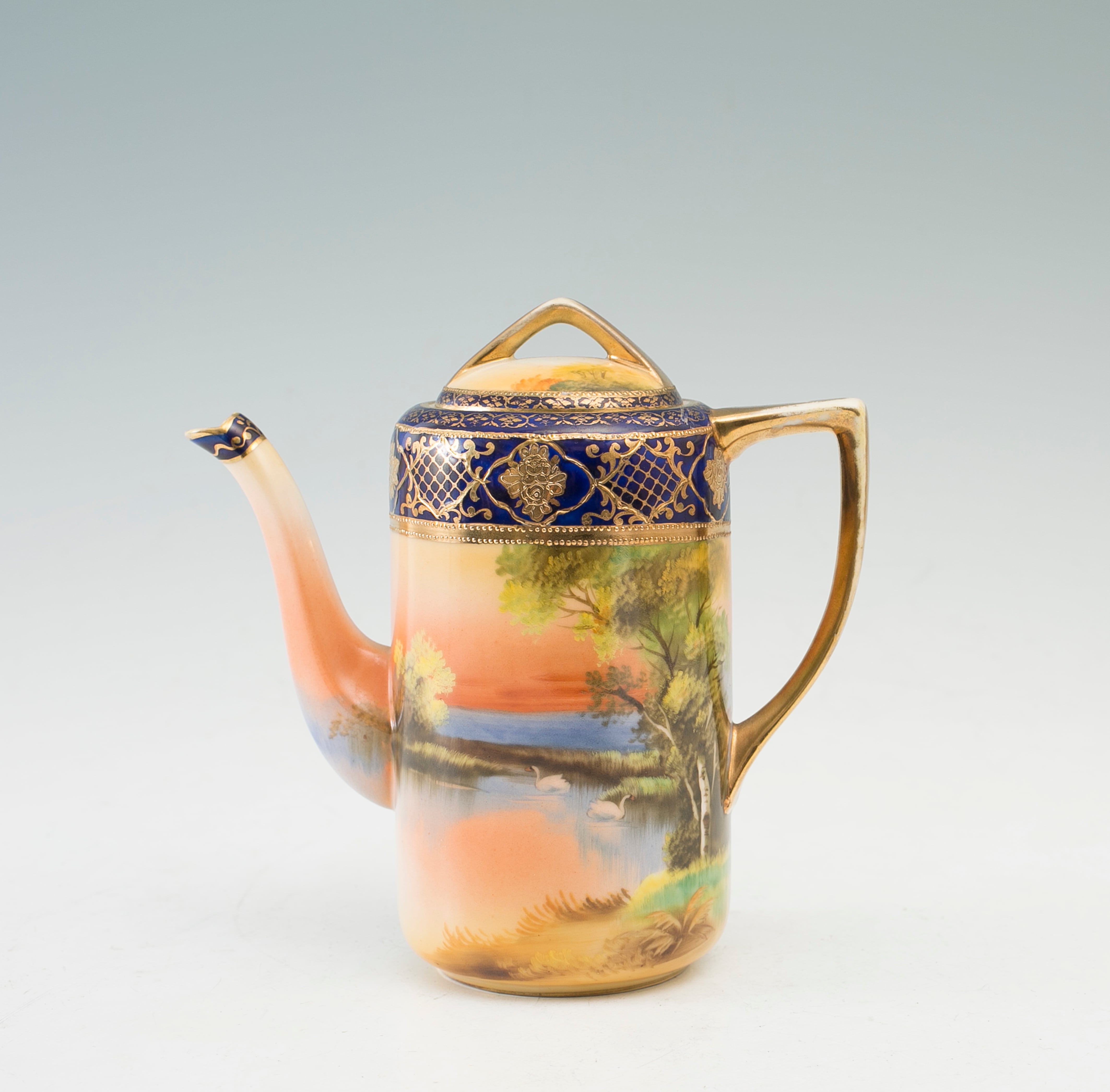 オールドノリタケ NORITAKE マルキ印 ティーポット コーヒーポット