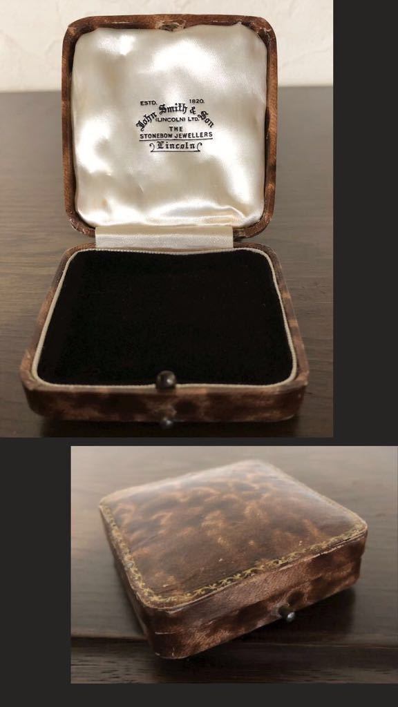 英国アンティーク JOHN SMITH&SON ジュエリーボックス/スタズケース 2