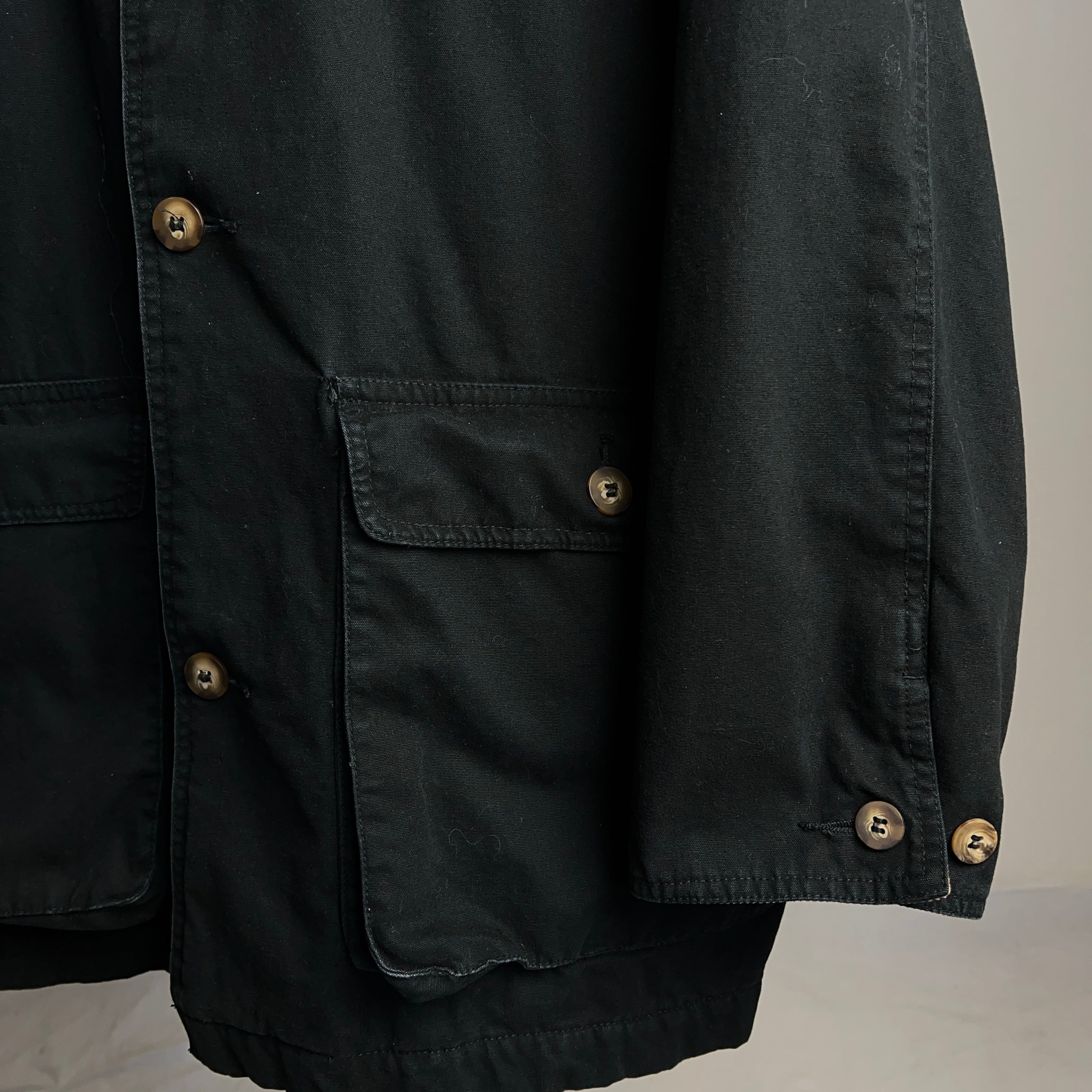 WOODSMAN Hunting Jacket Corduroy Black コットン ハンティング