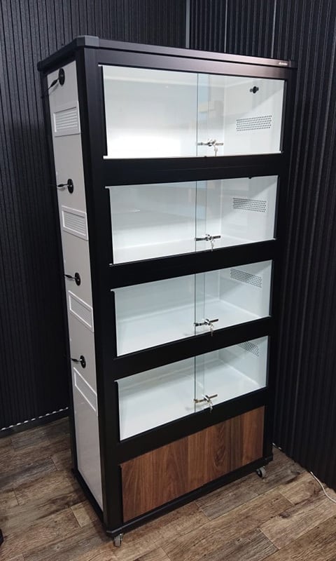 爬虫類ラック幅90x高さ180x奥行60 4段ケージ ※受注後生産 | Akashic