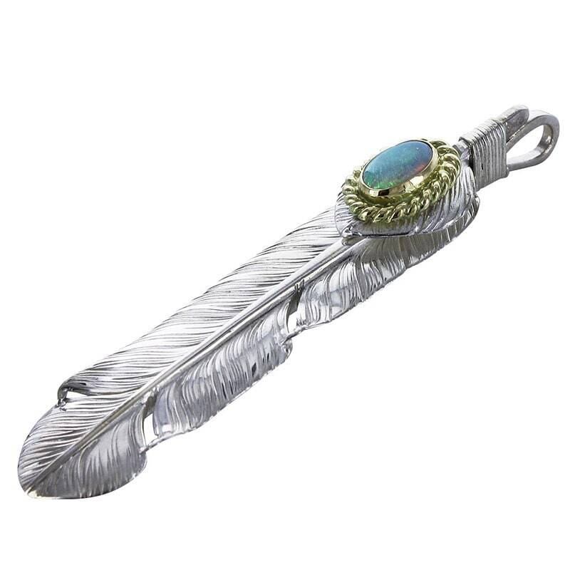 在庫あり Taro Washimi 鷲見太郎 M feather 02 M heart feather 02