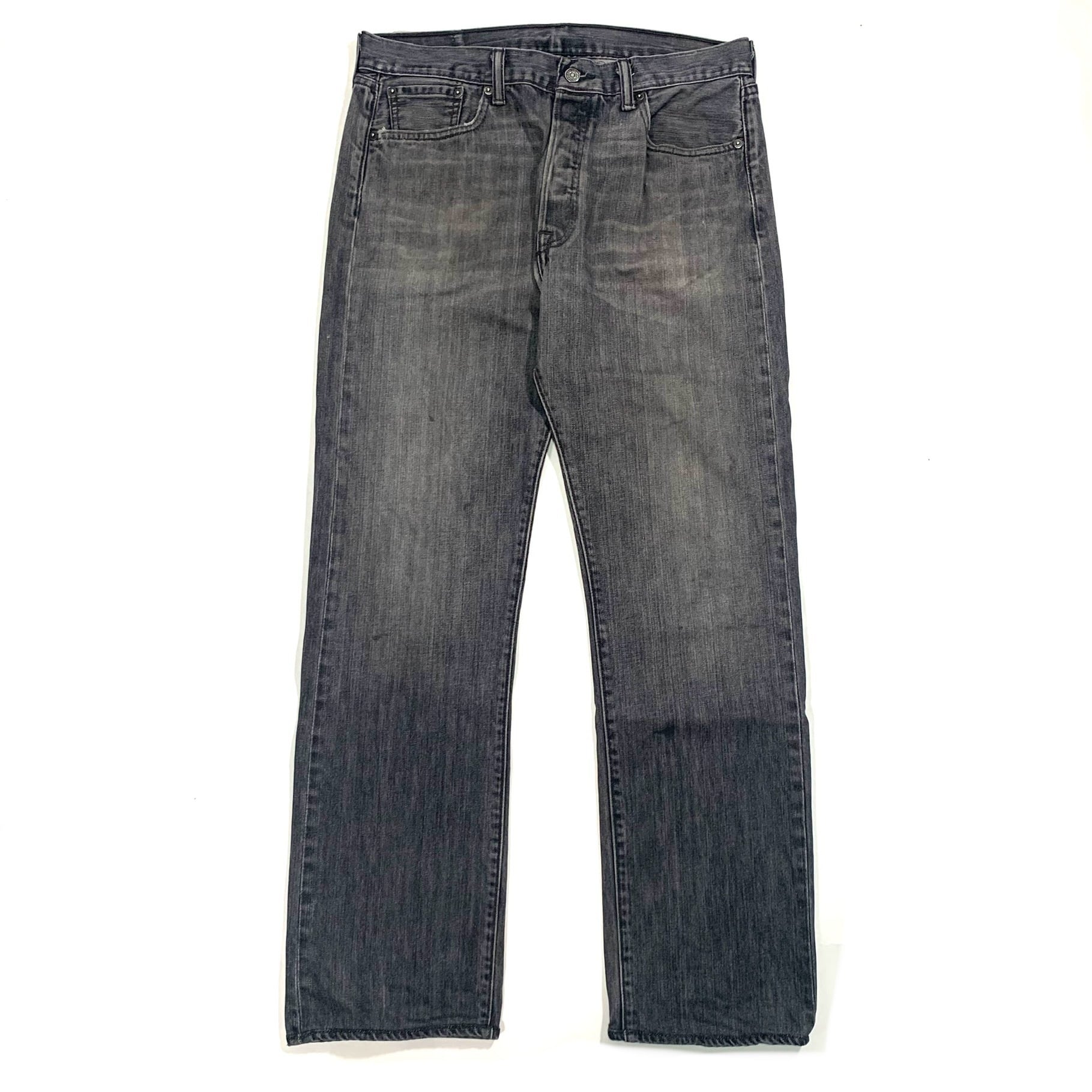 9359 リーバイス 501 ブラックデニム 先染め ストレート W34 | San