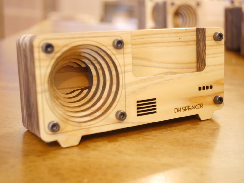 スタンドタイプ2.0】ウッドスピーカー | dreamyyamato