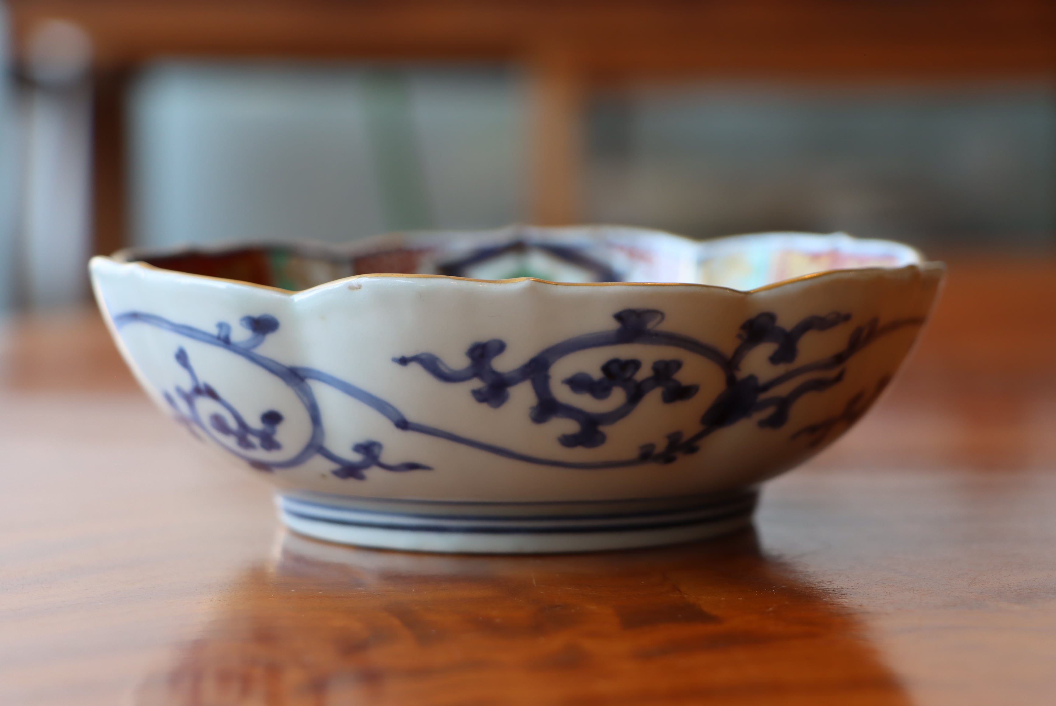 膾皿 古伊万里 色絵 花松竹梅文 | (有)新原美術