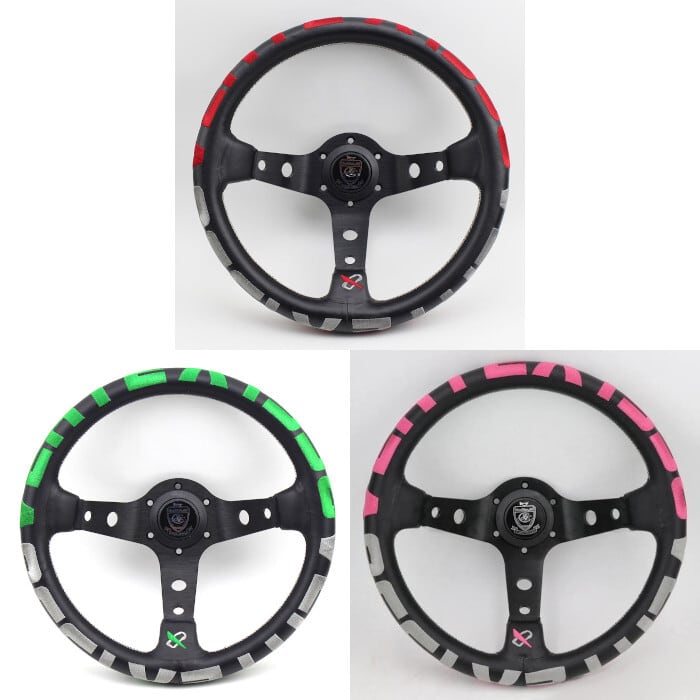 ステアリング Vertex 330mm / 13インチ 革 | 車バイクのパーツ店