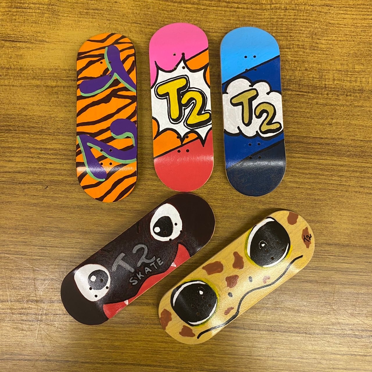 T2 - オリジナル指スケ デッキ 34mm フィンガーボード | Pay ID