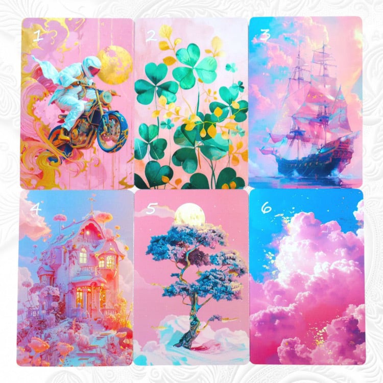 フェミニンピンクなルノルマンカード ❤︎ レア ❤︎ インディーズ