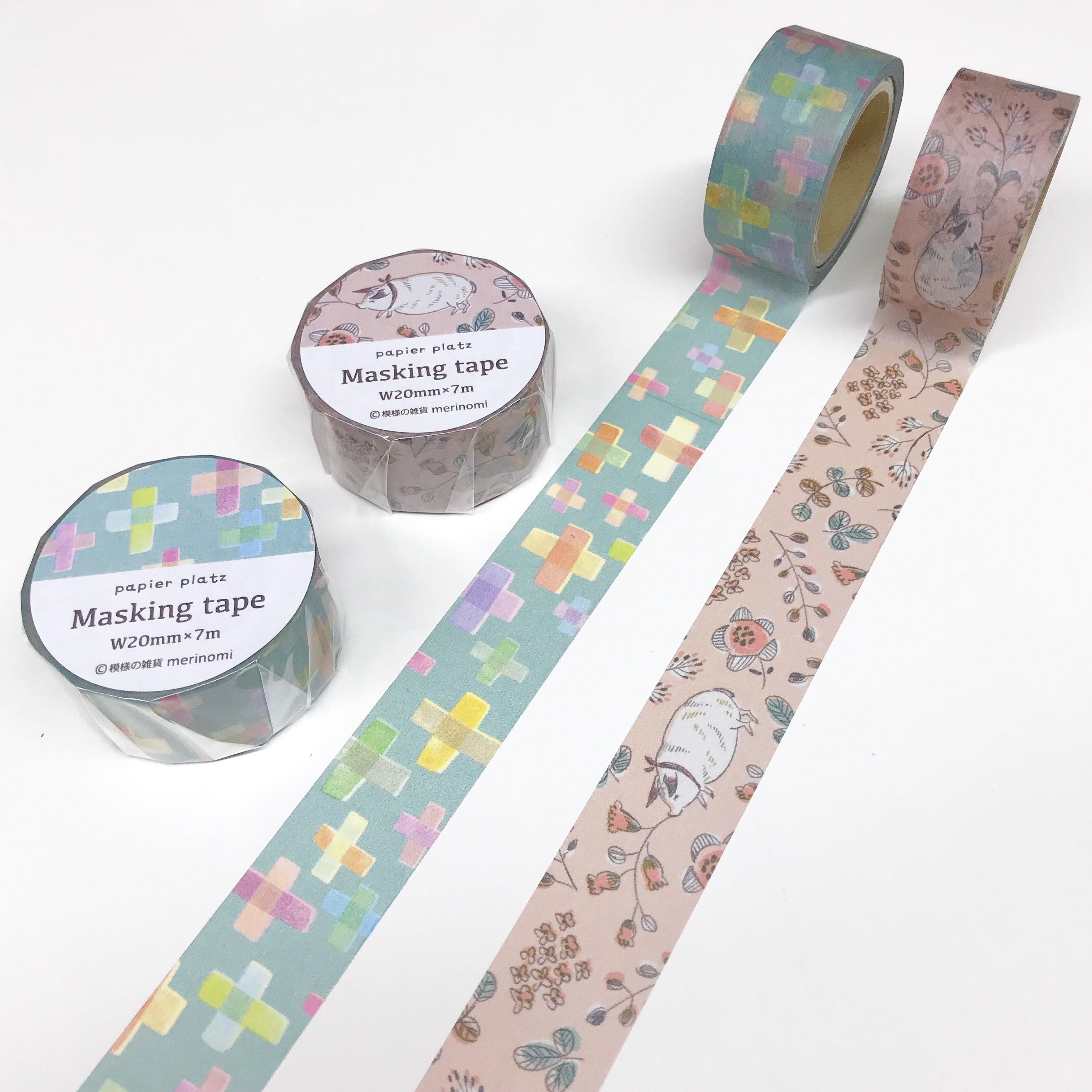 merinomi マスキングテープ | パピアプラッツBASE店