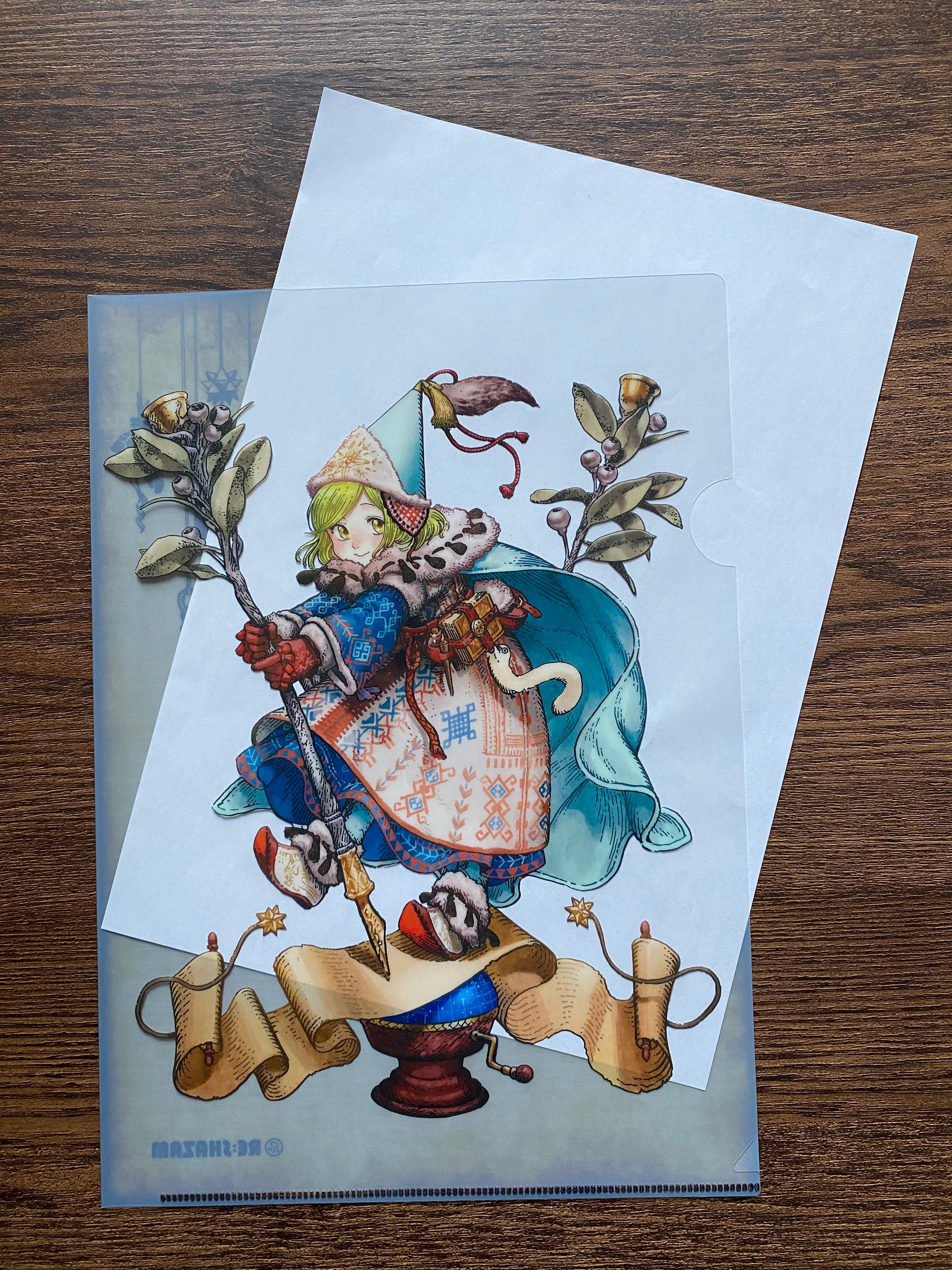 とんがり帽子のアトリエ〉 A4クリアファイル3種セット C | RE:SHAZAM®︎