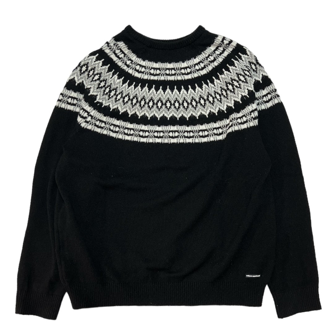 UNIFORM EXPERIMENT 22AW Nordic Pullover Knit (藤原ヒロシ着用） | A