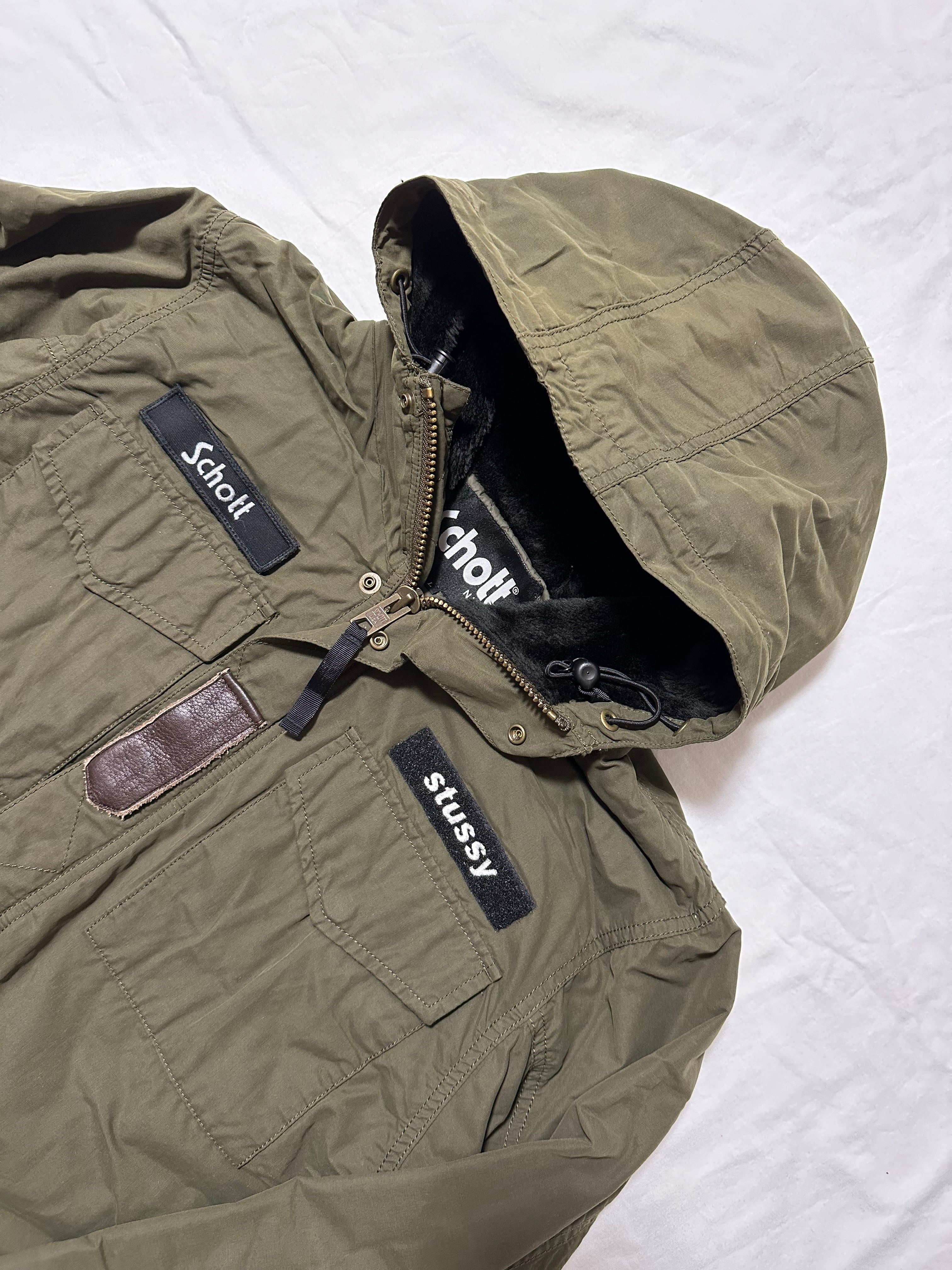 STUSSY × SCHOTT M-65 TYPE JACKET.L | Pay ID