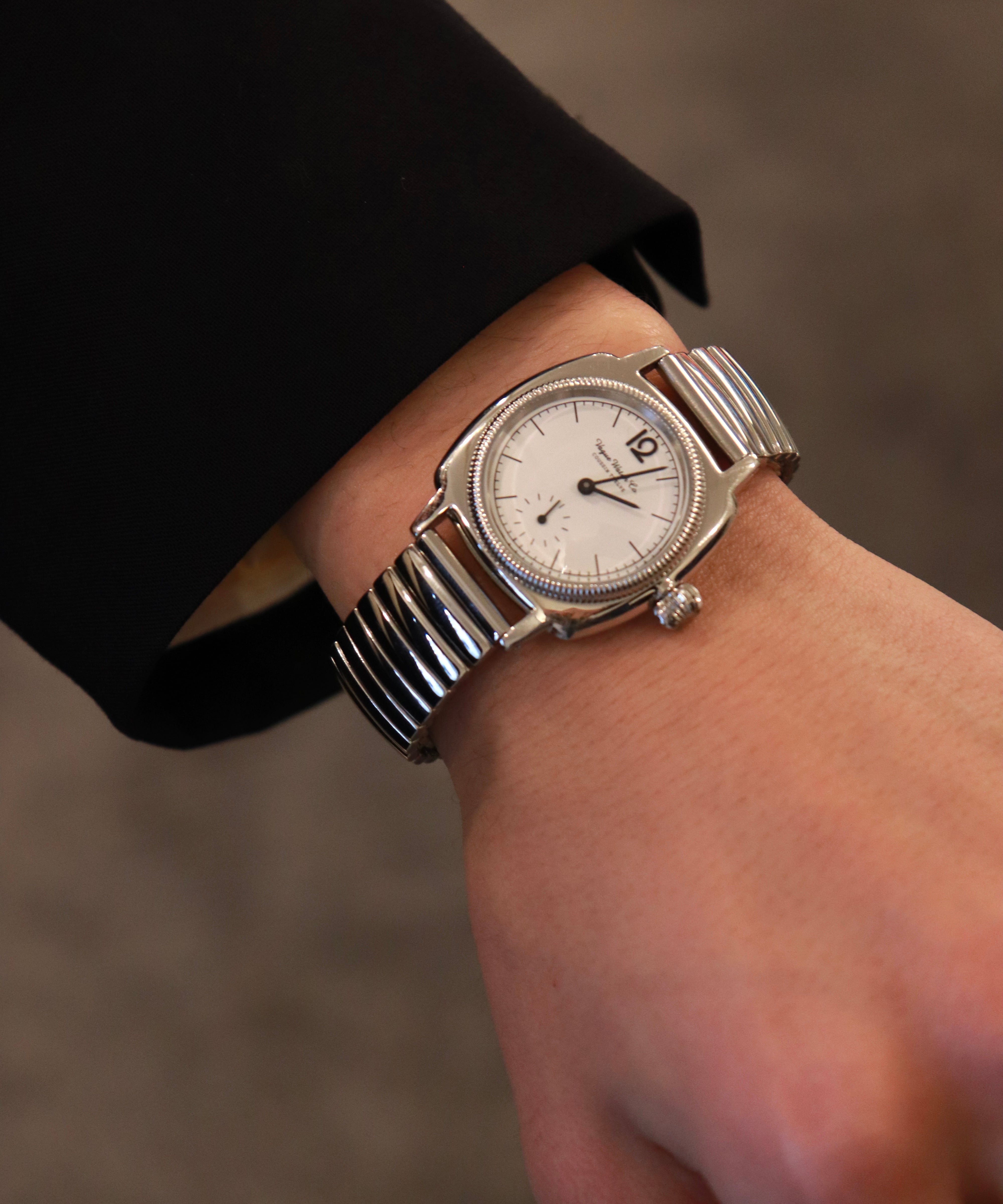 VAGUE WATCH CO. / Coussin 12 Extension 32mm/16mm (SILVER