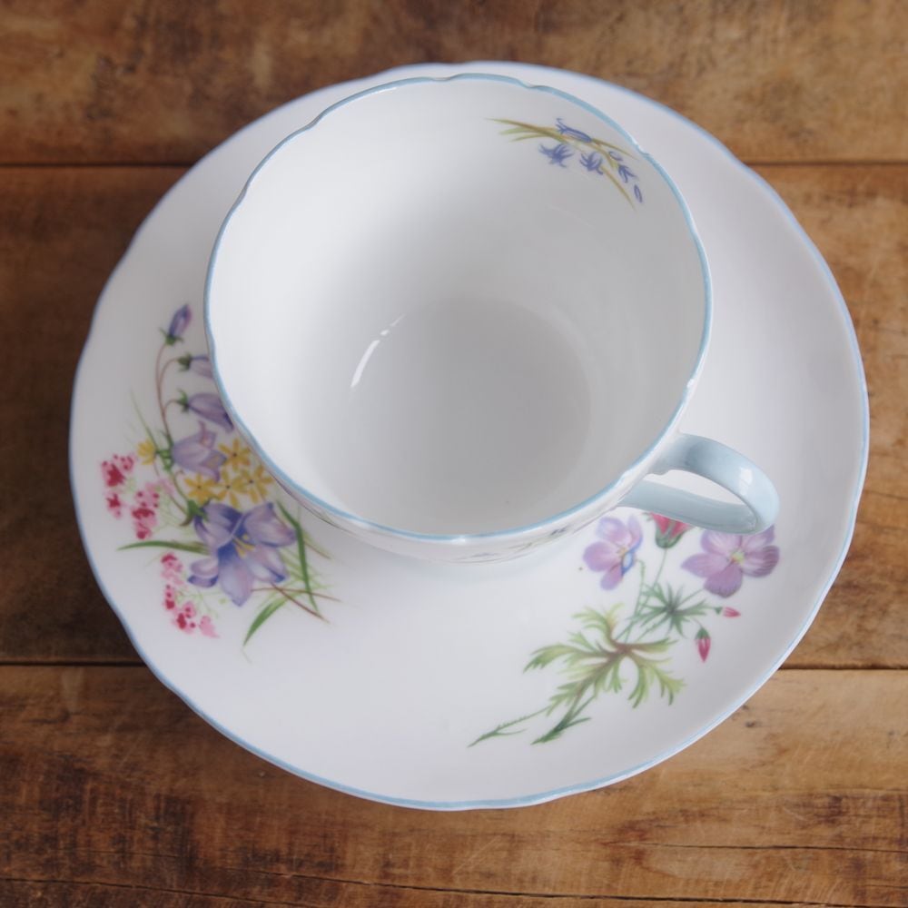 シェリー ワイルドフラワーズ コーヒーカップ ソーサー カップ