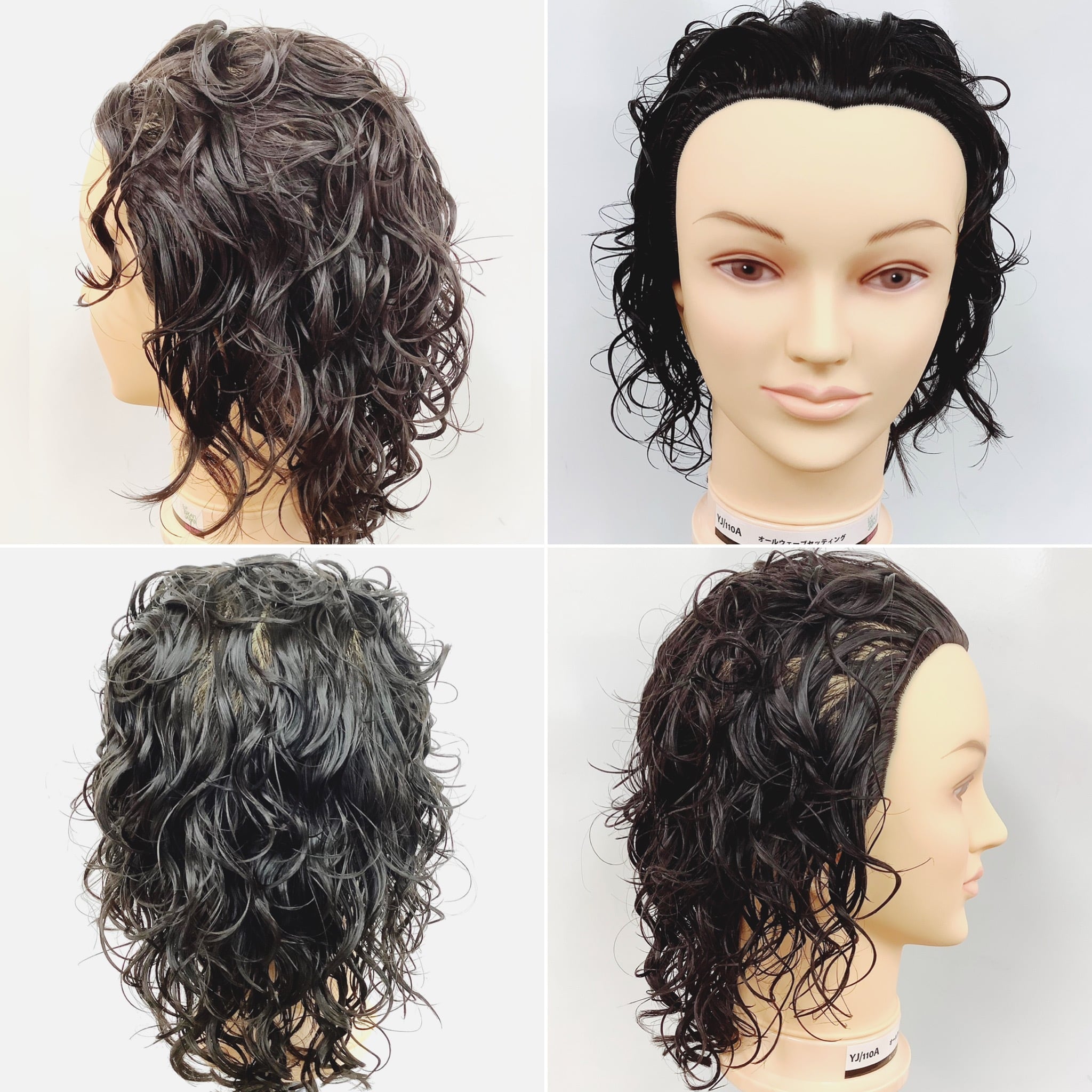 MITSUYA 三矢 美容師実技試験 カットウィッグ モデルウィッグ 11体未