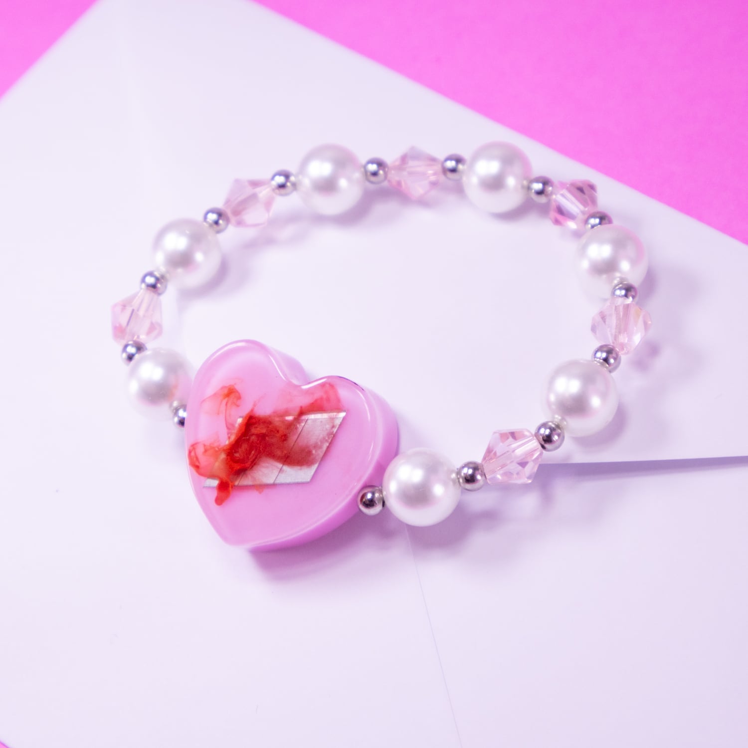 カミソリレターブレスレット 甘 | カワイイカルト オンラインショップ