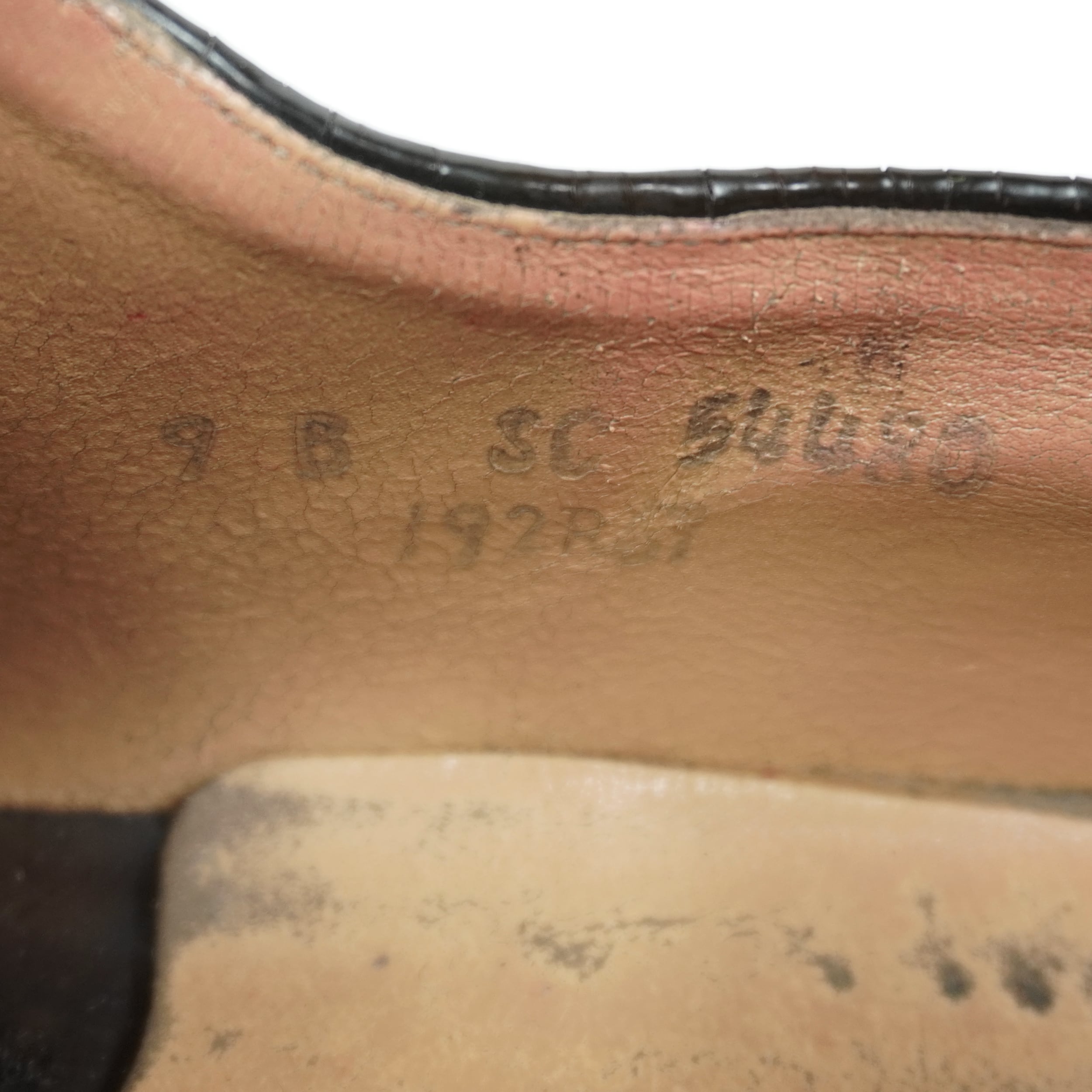 Brown Shoe Company Roblee Plane Toe Shoes 1950s US9.0B | Loki