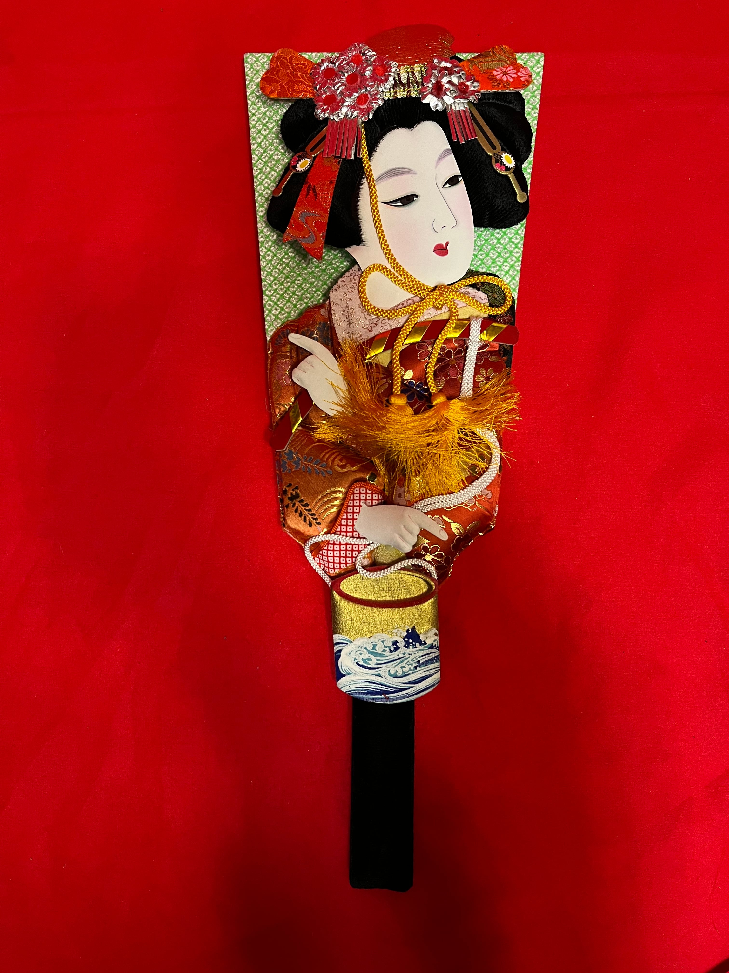 飾り羽子板【KAZARI-HAGOITA（Decolated Racket）】for 羽付【HANE