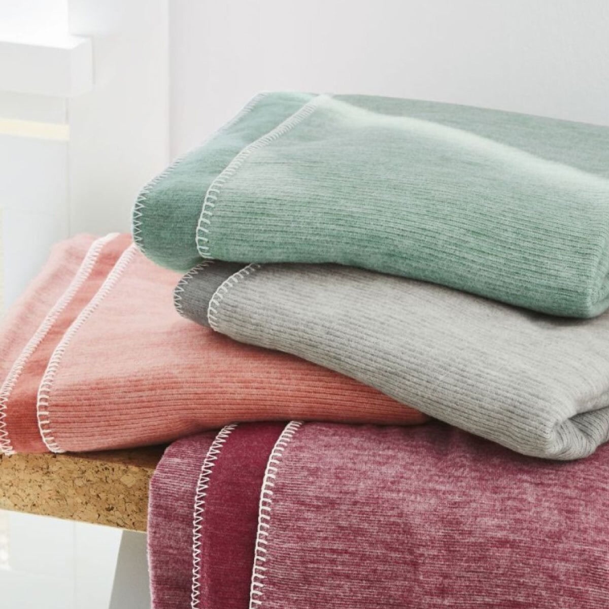 BK3 ドイツ・IBENA社 GOTS認定 オーガニックコットン毛布 軽量