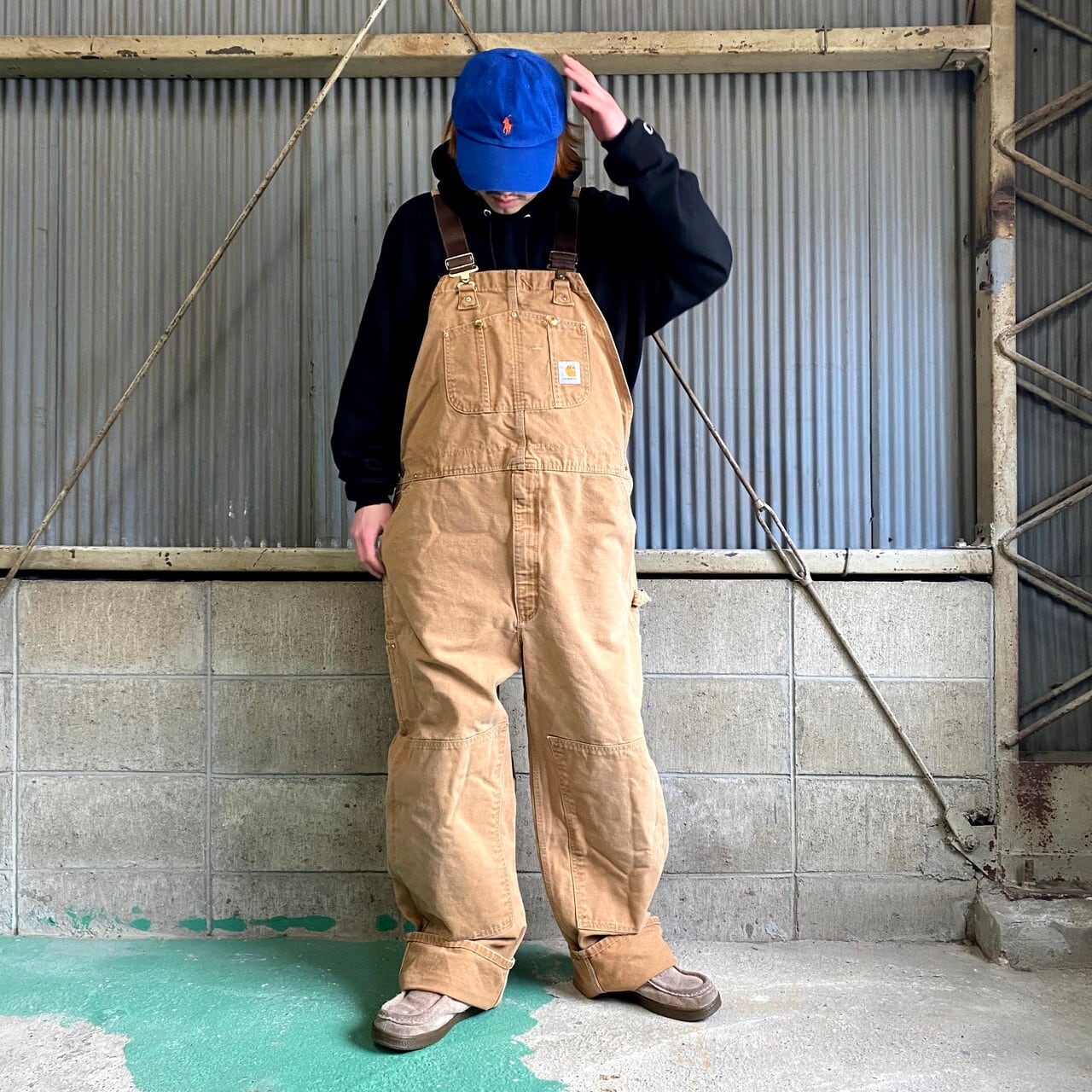 90年代 USA製 Carhartt カーハート ダック地 ダブルニー