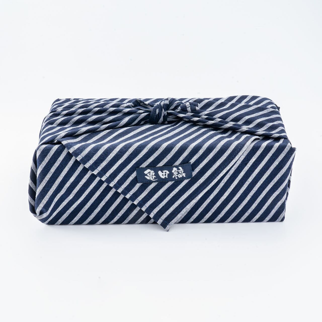 亀手箱（タオルハンカチセット） | 中営機業有限会社 | 越後亀田縞