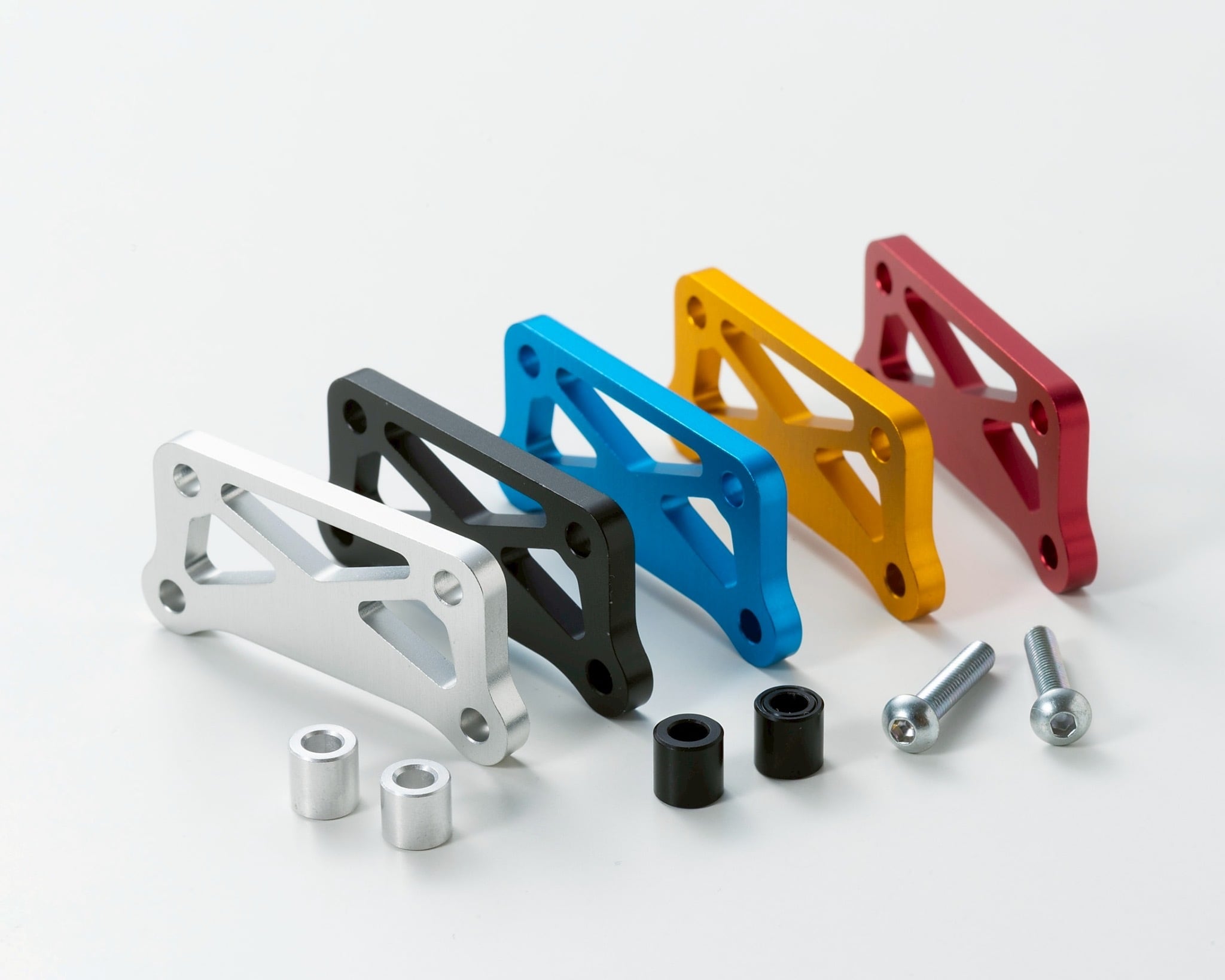 DT02フロント強化ヒンジピンブレース(素材3ミリ厚ジュラルミン)PBRW