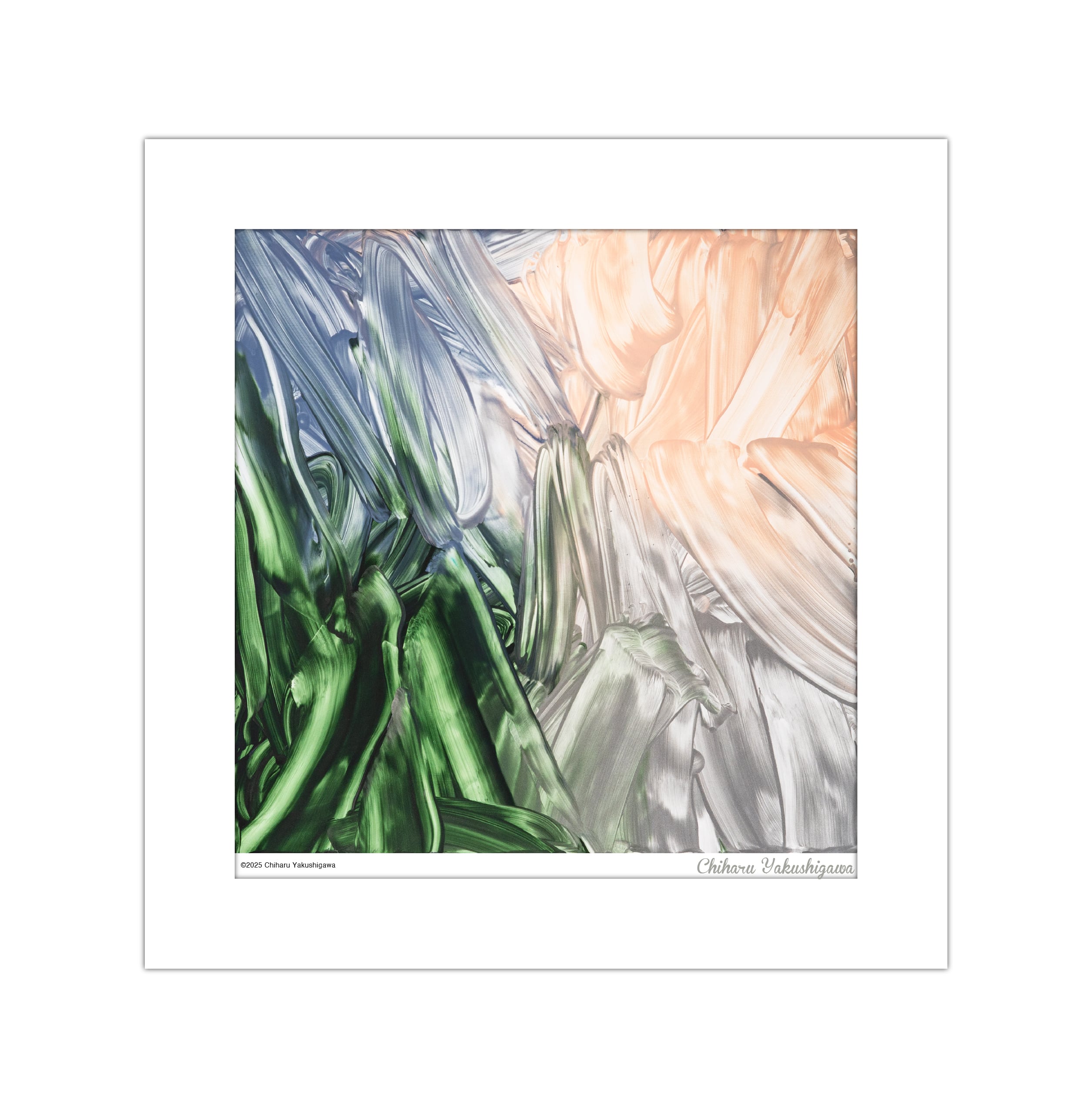 天野タケル 直筆サイン入り／NEON GREEN『Venus』複製原画 565bdd61d4df36d8964118da059542