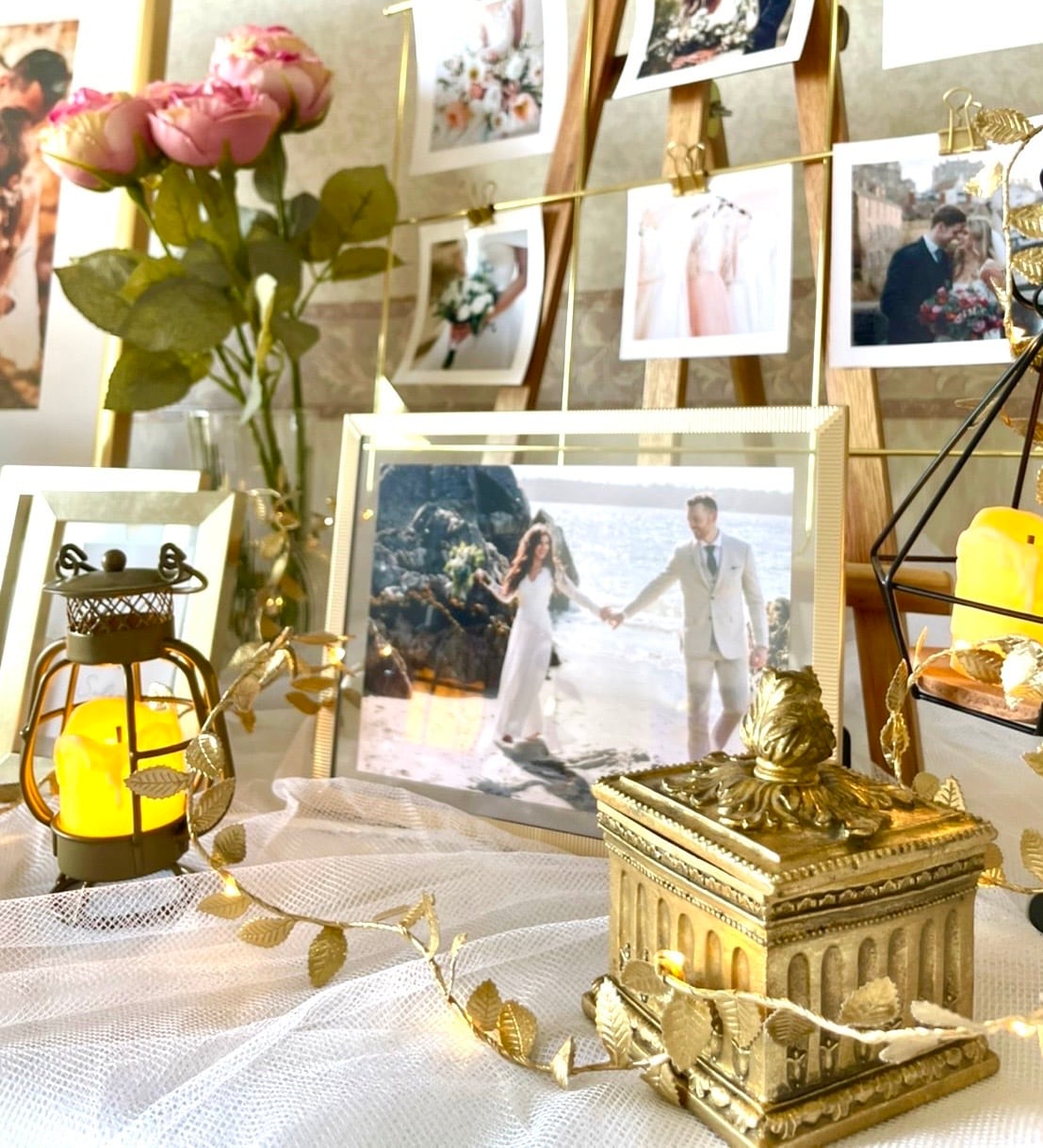 ウェルカムスペース セット 結婚式 IKEAミールヘーデン 豪華 ゴールド