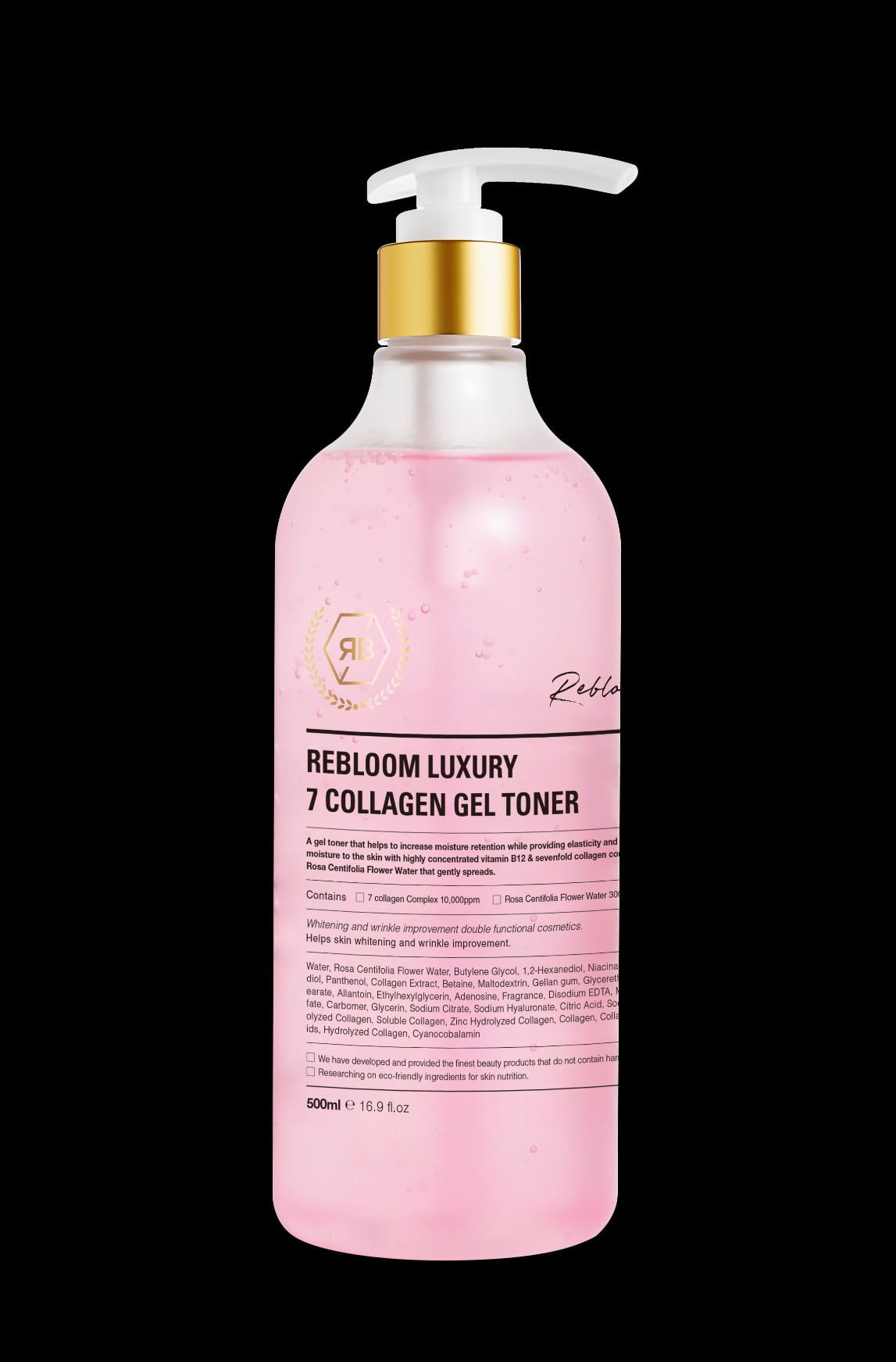 韓国コスメRe:bl】7コラーゲンゲルトナー500ml(化粧水) | 韓国肌管理