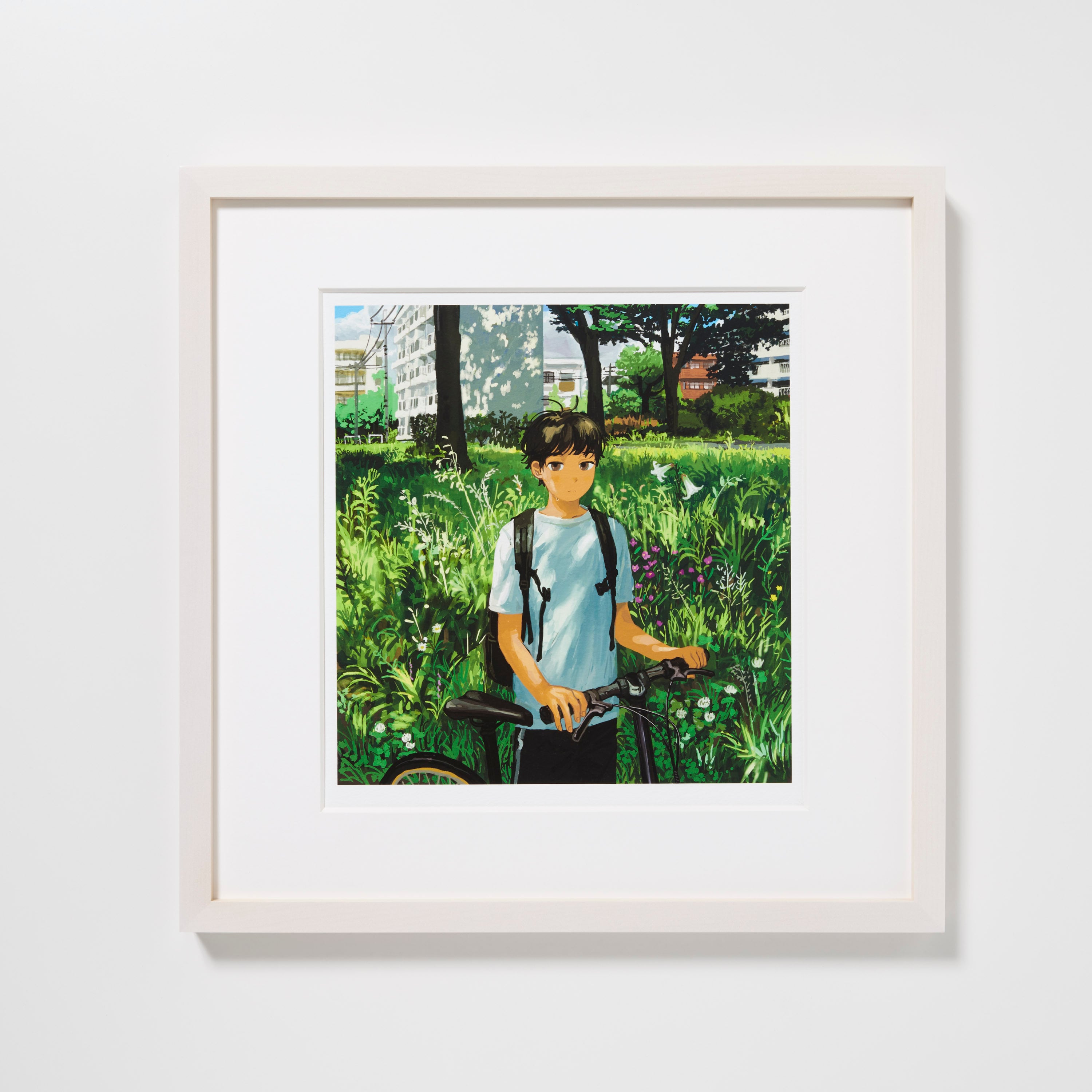 みなはむ複製原画「夏の光」 | 『イラストレーション』公式オンライン