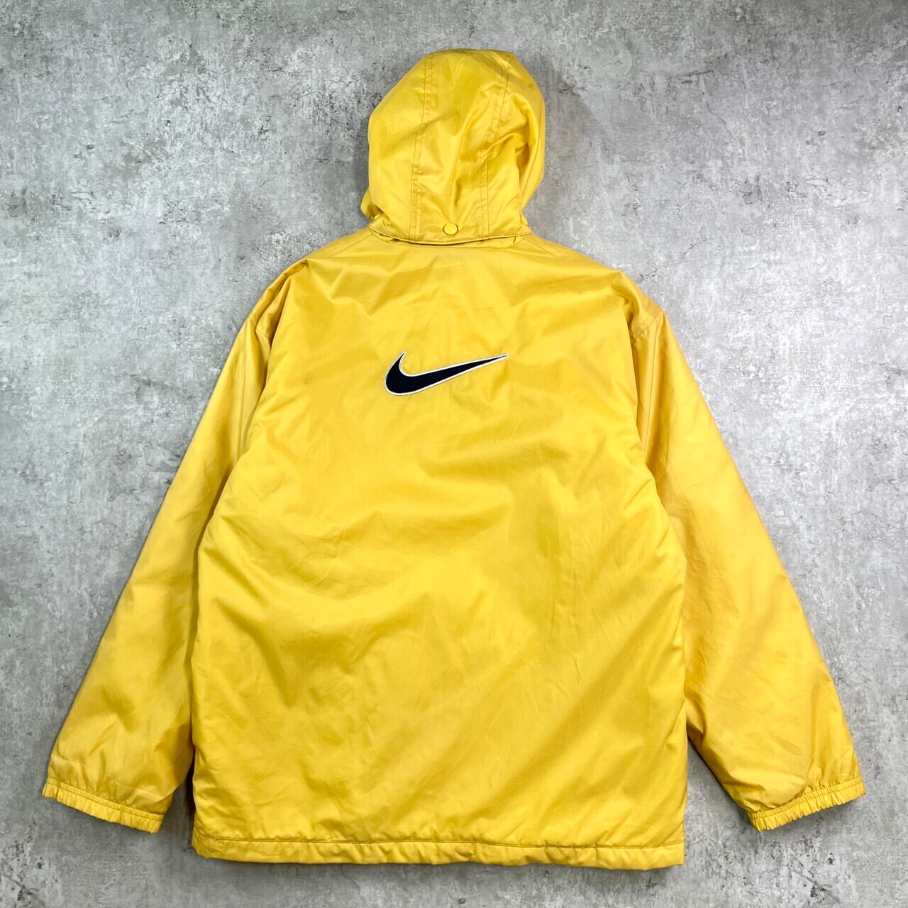 90年代 NIKE ナイキ スウォッシュロゴ刺繍 ナイロンジャケット メンズ