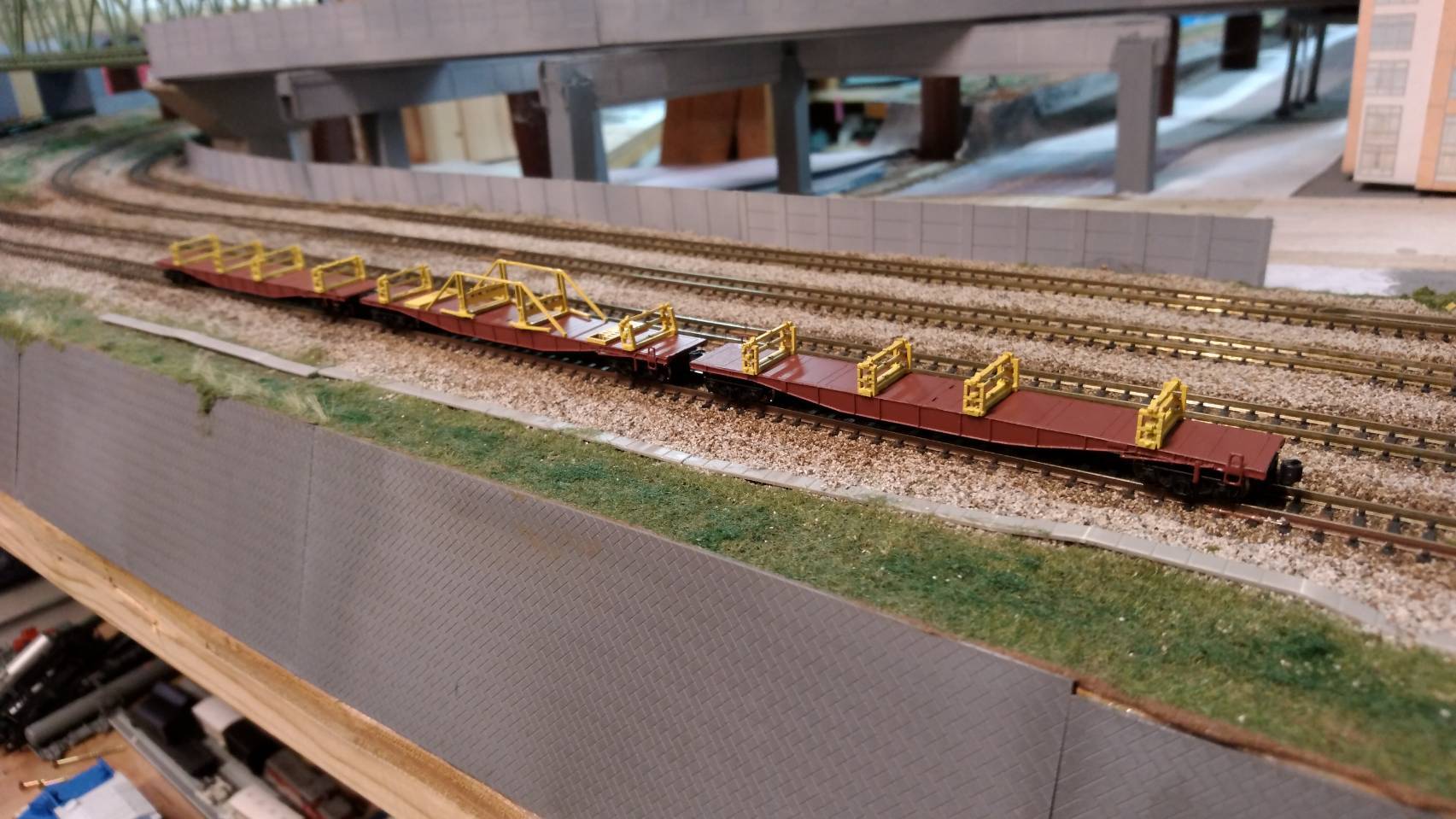 Nゲージ チキ5500 レール輸送車タイプF（九州・山陽・東海道仕様A）3両