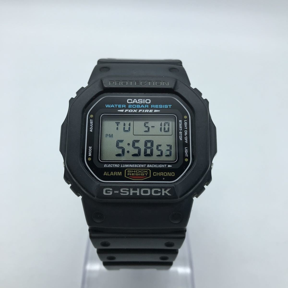 CASIO カシオ G-SHOCK Gショック DW-5600E FOX FIRE デジタル 腕時計