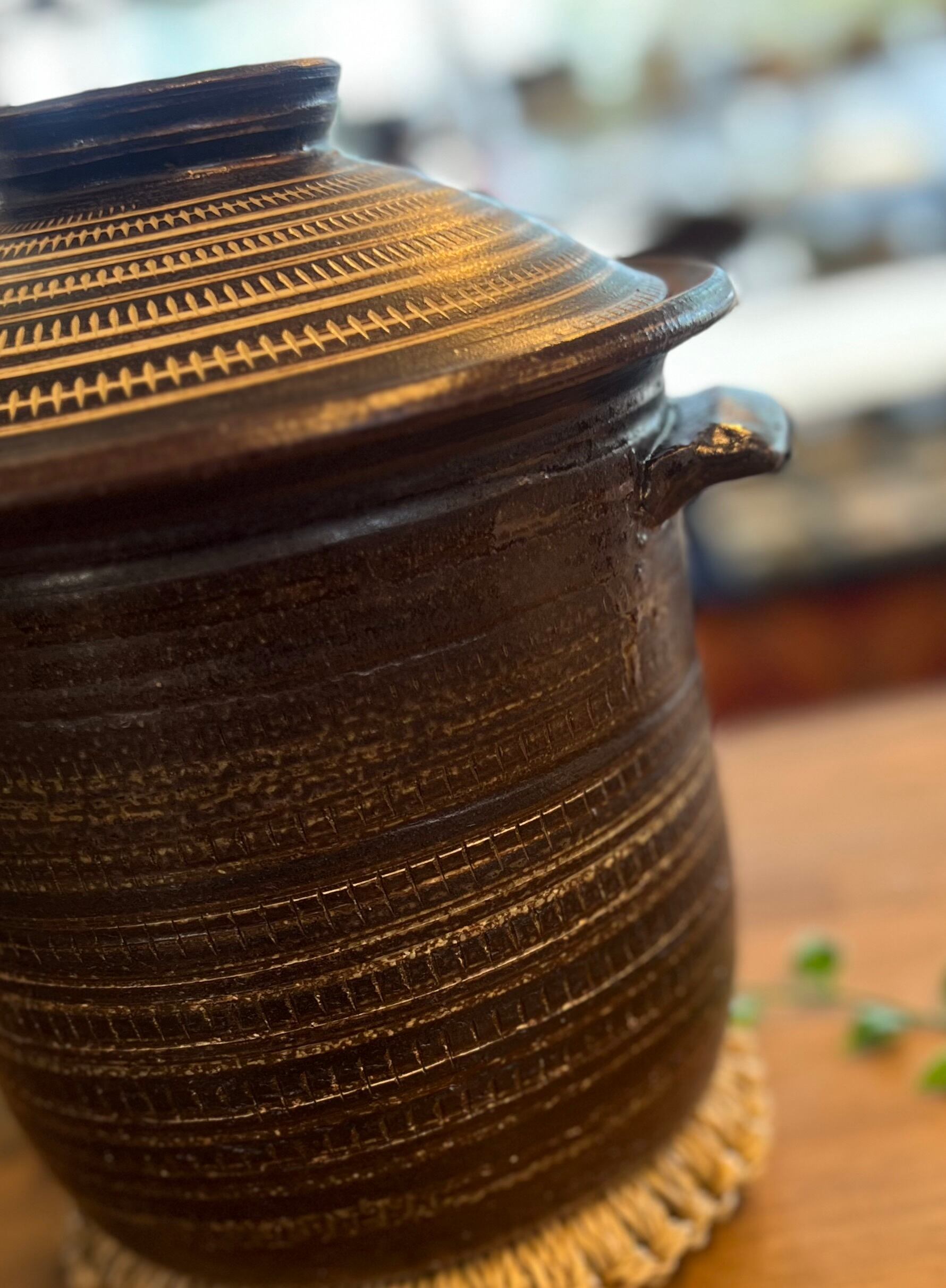 小石原焼マルワ窯】ごはん土鍋5合 小石原焼マルワ窯】ごはん土鍋5合用