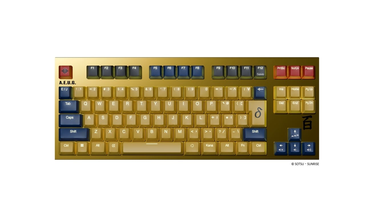 REALFORCE ✕ hololive GX1 Keyboard 獅白ぼたん モデル（英語配列