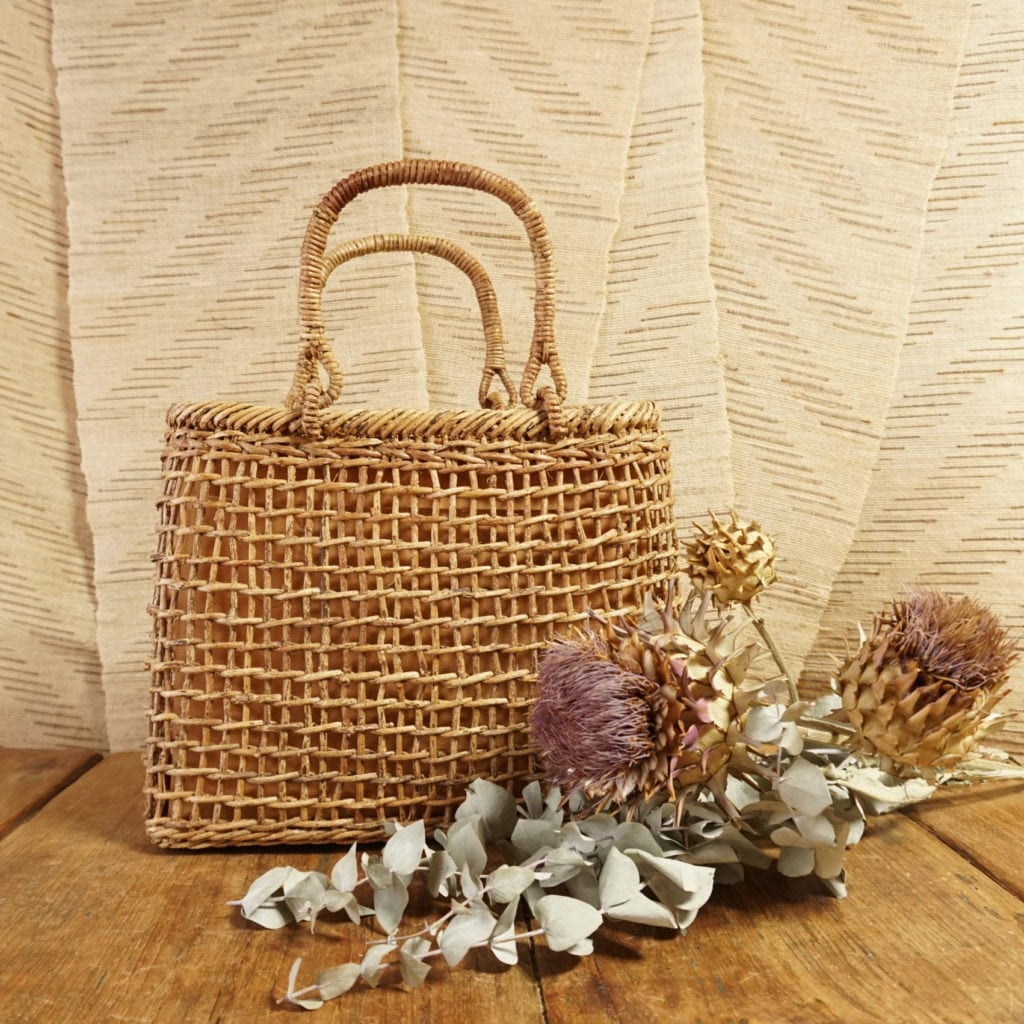 あけび かごバッグ【透かし編み】 | ラタンショップ マレー