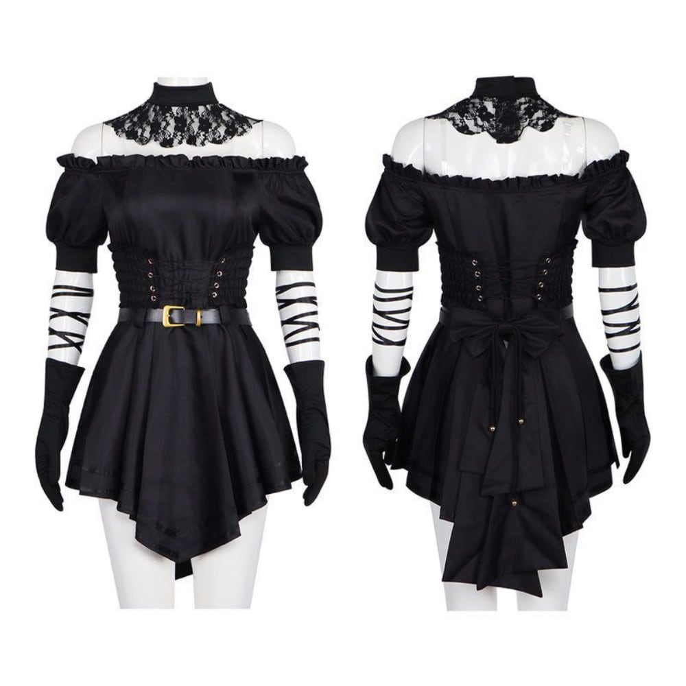 コスプレ衣装 Grok AI 風 Ani ゴシック ワンピース ☆受注品☆ | 文化